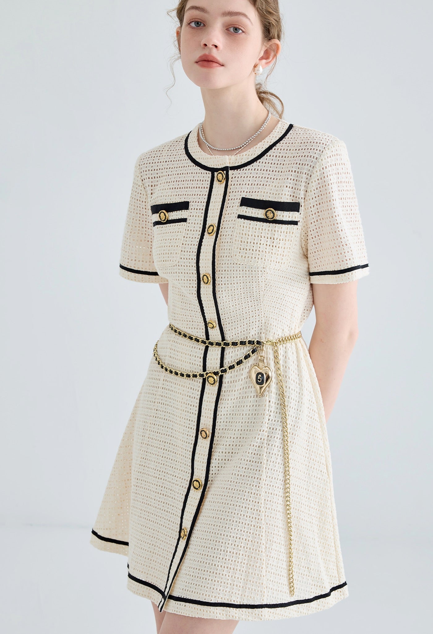 mesh,openwork,dress,white,simple,cute,cool,sexy,