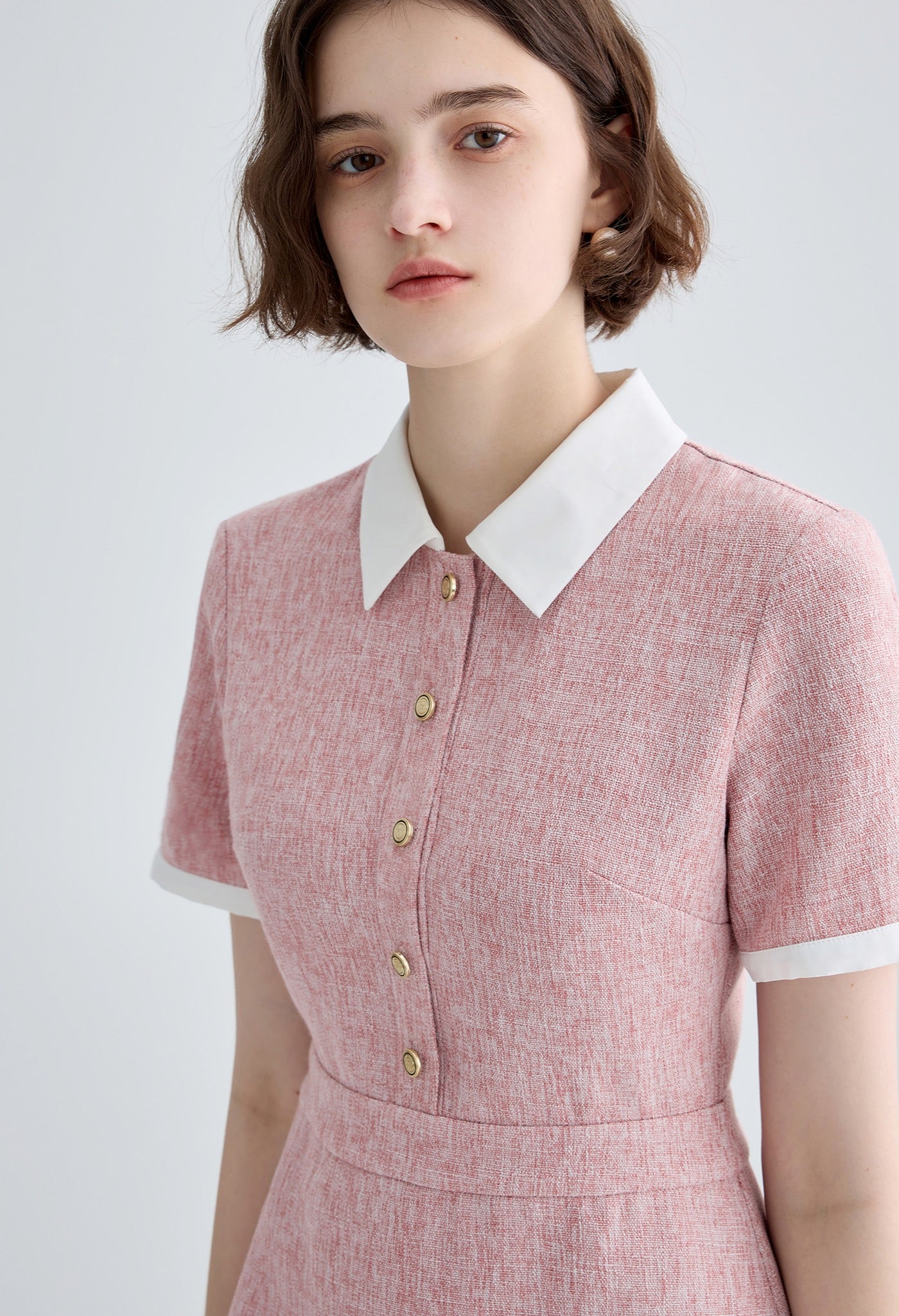 solid,pink,onepiece,simple,cute,cool,sexy,modern