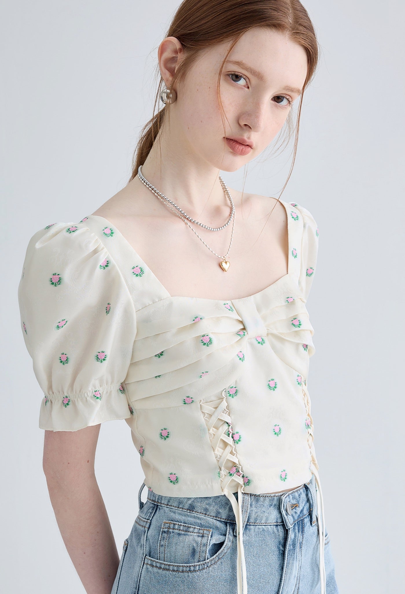 embossed,flower,tops,simple,cute,white,cool,modern,sexy,