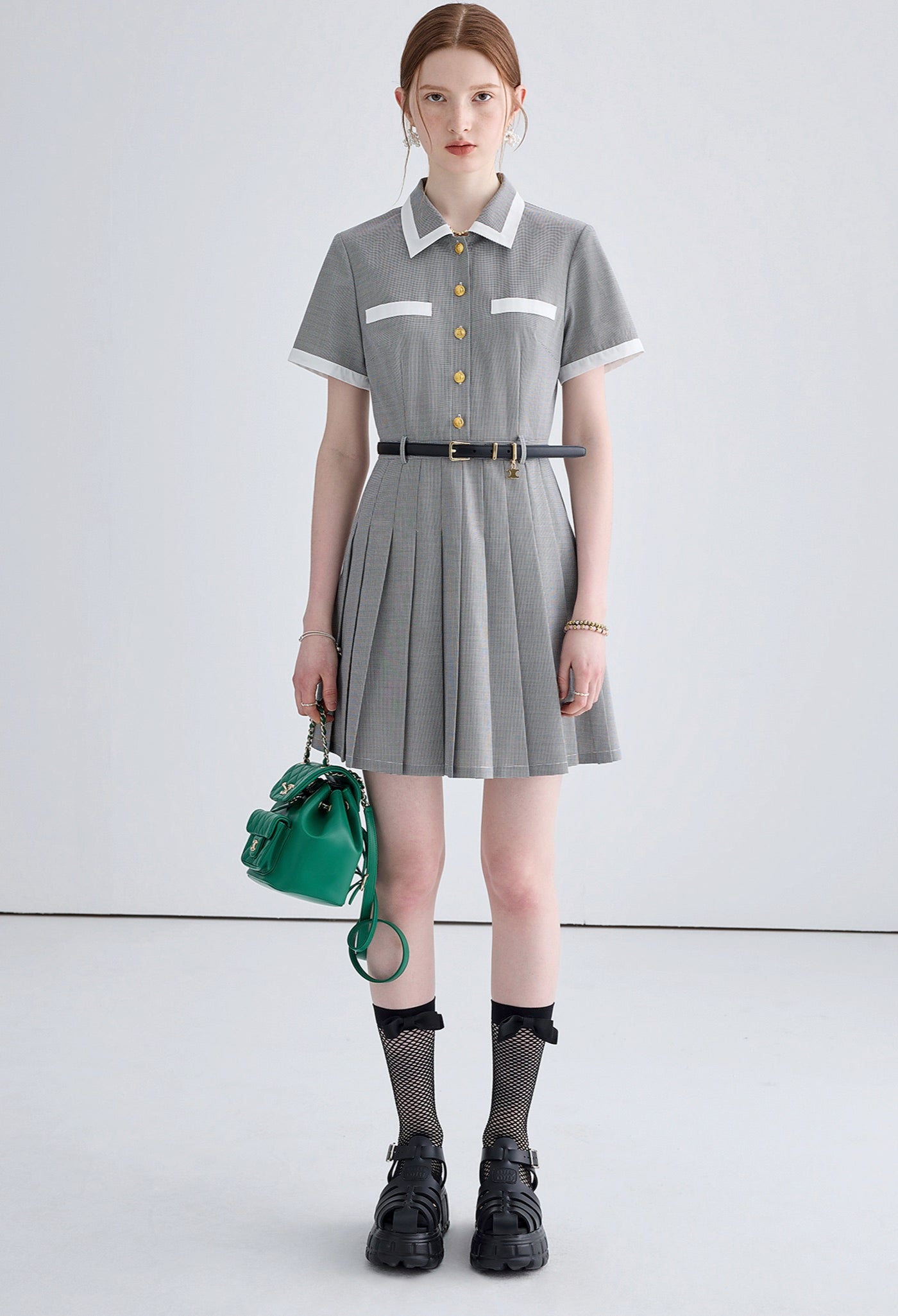 classic,piping,onepiece,grey,simple,cute,cool,sexy