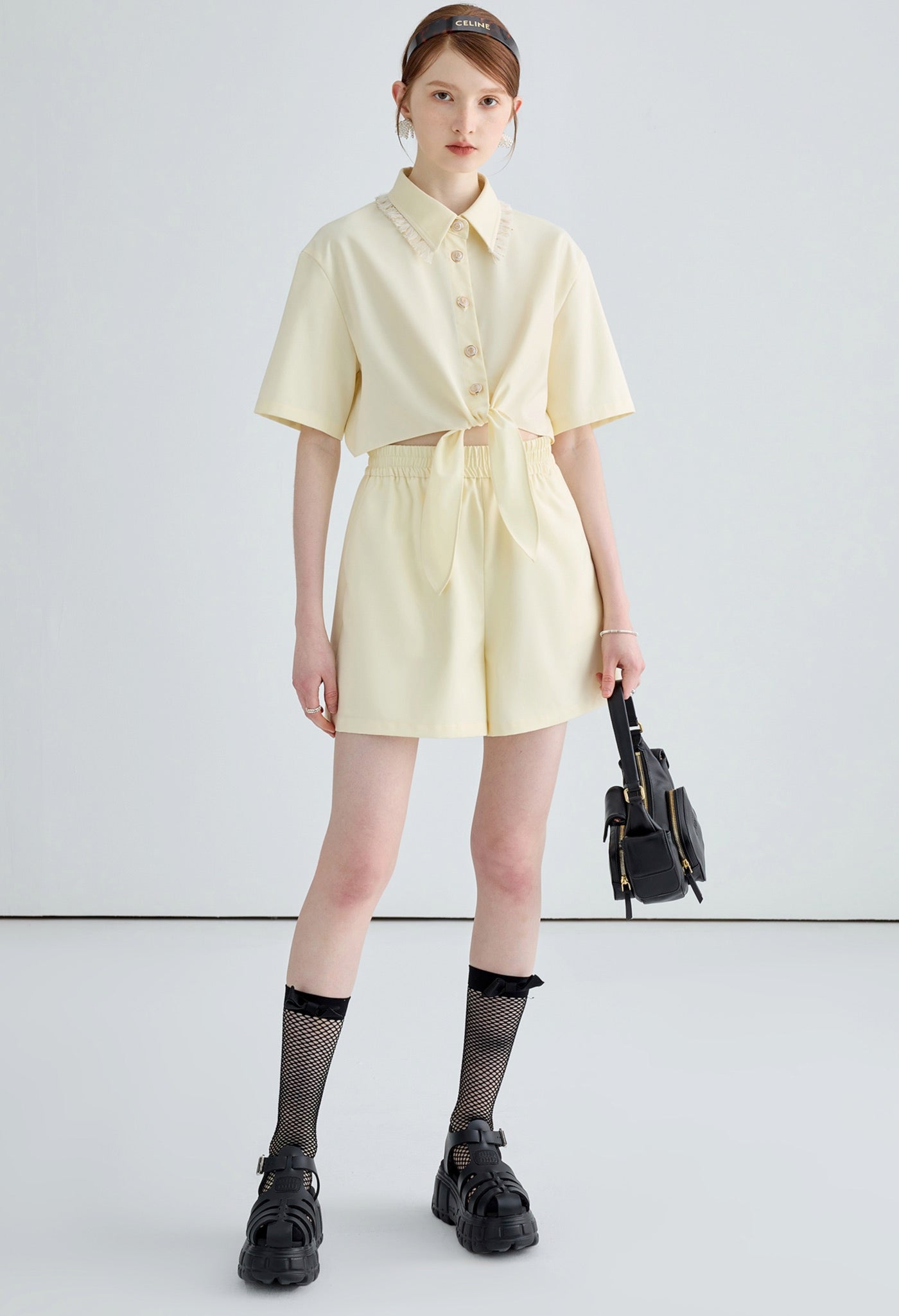 twopiece,jump,suits,yellow,cool,simple,cute,sexy,modern