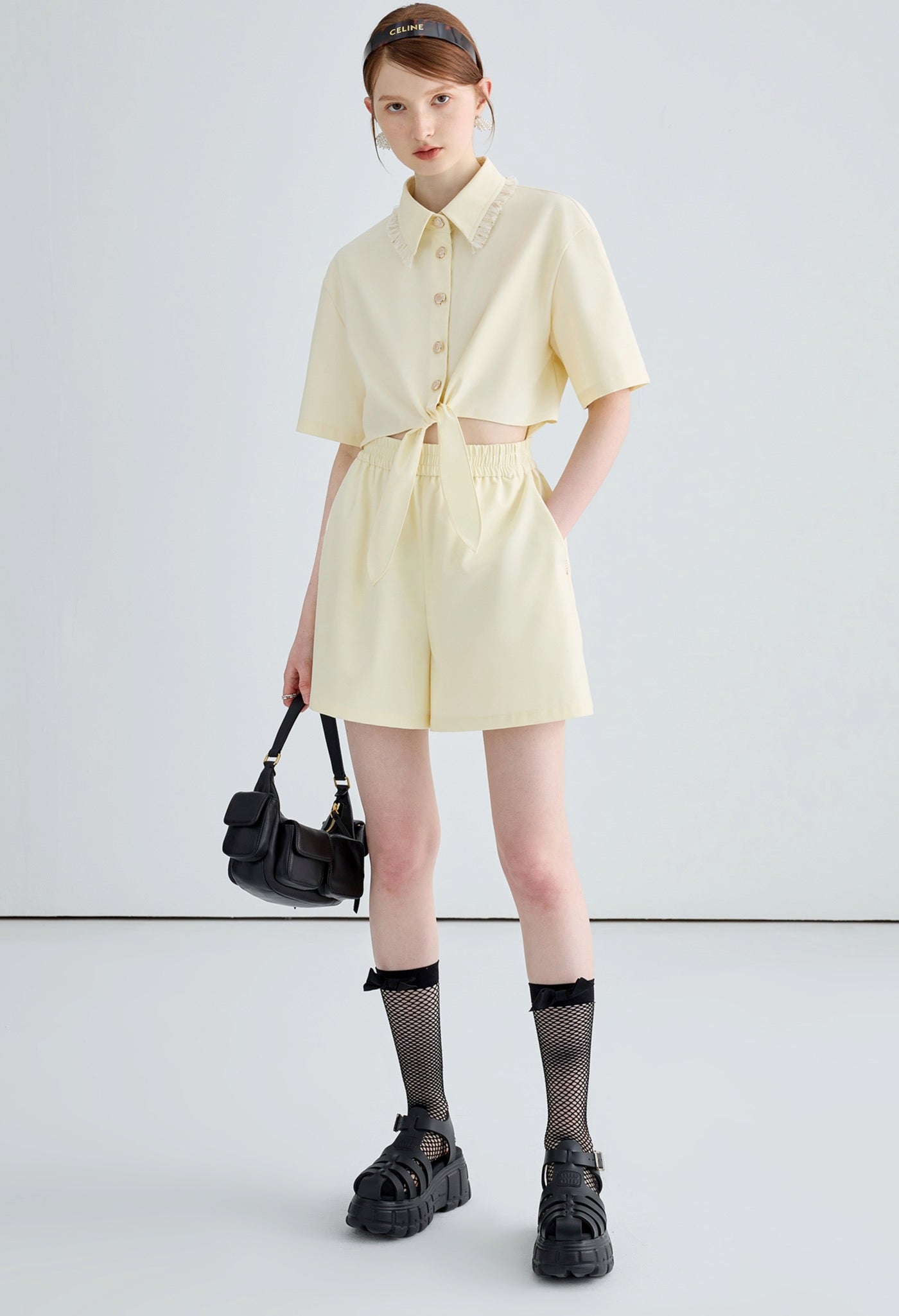 twopiece,jump,suits,yellow,cool,simple,cute,sexy,modern