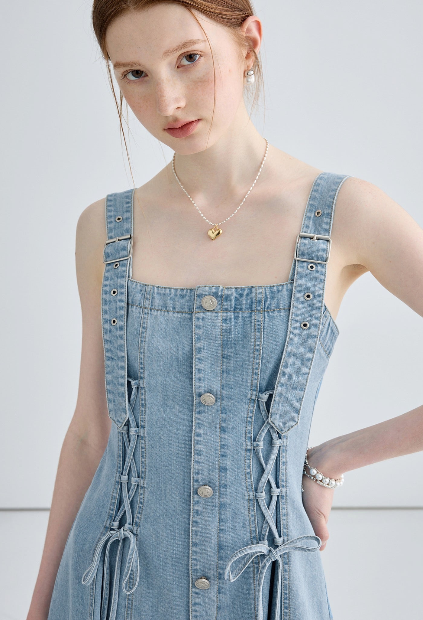 denim,strap,dress,blue,simple,cute,cool,sexy,modern
