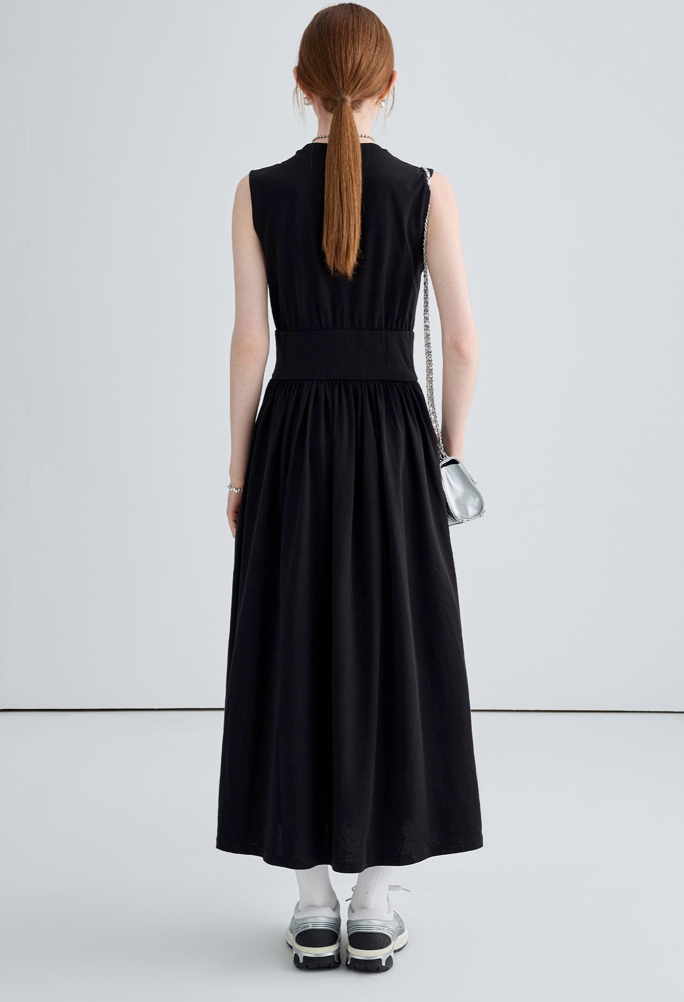tank,top,dress,black,white,simple,cute,cool,sexy,modern