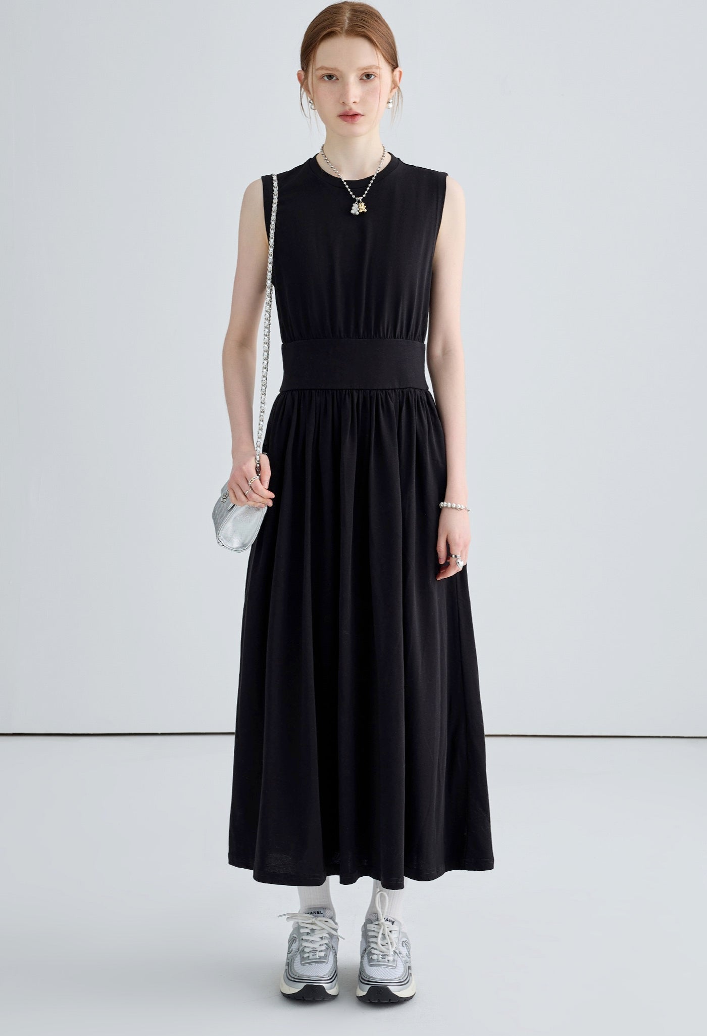 tank,top,dress,black,white,simple,cute,cool,sexy,modern