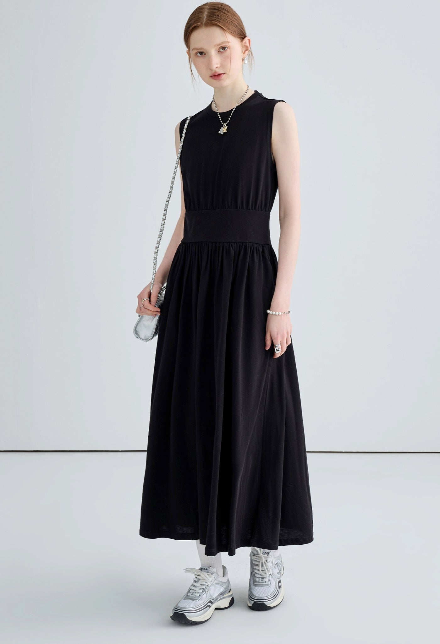 tank,top,dress,black,white,simple,cute,cool,sexy,modern