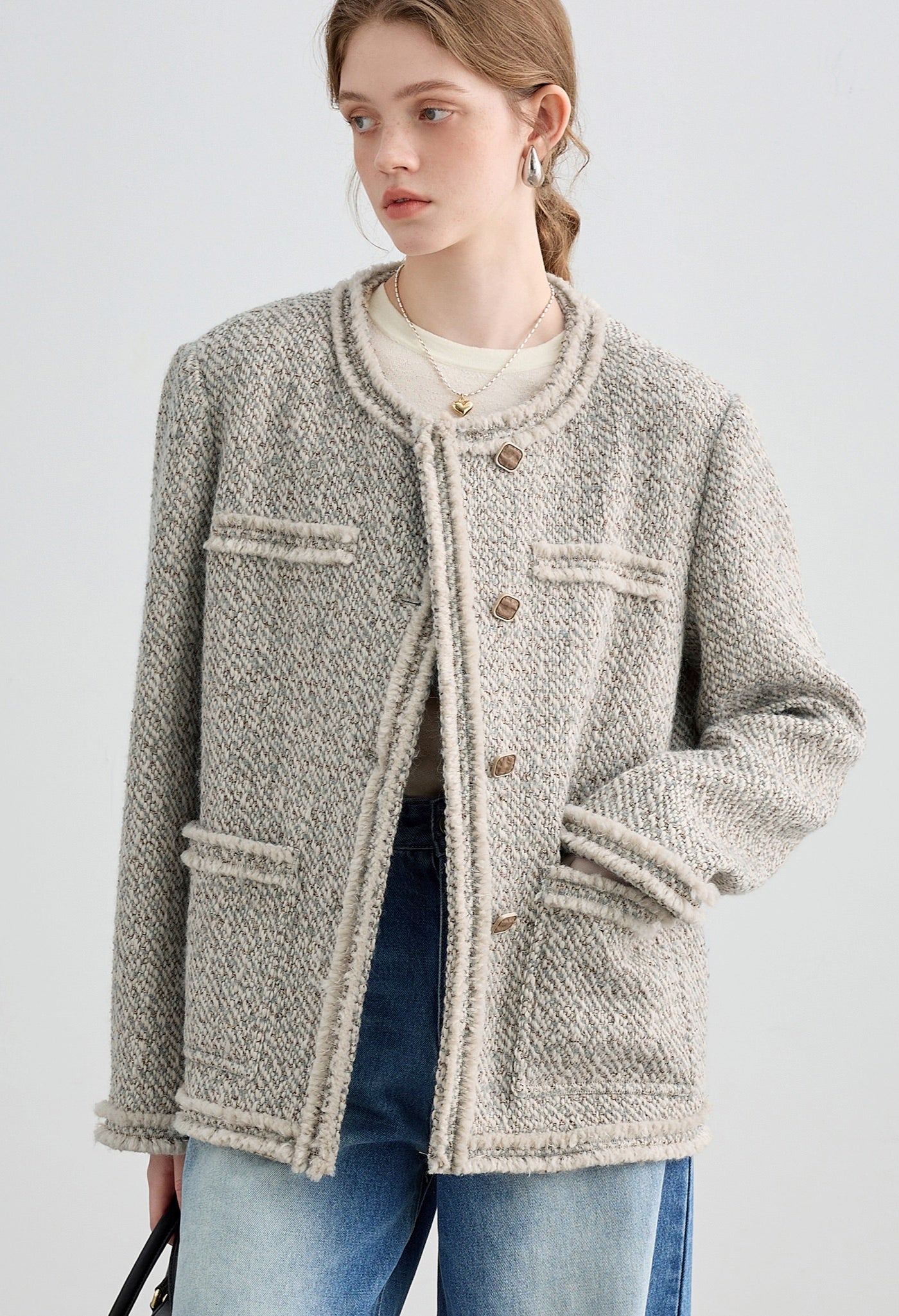 classic,piping,jacket,grey,simple,cool,cute,sexy,modern