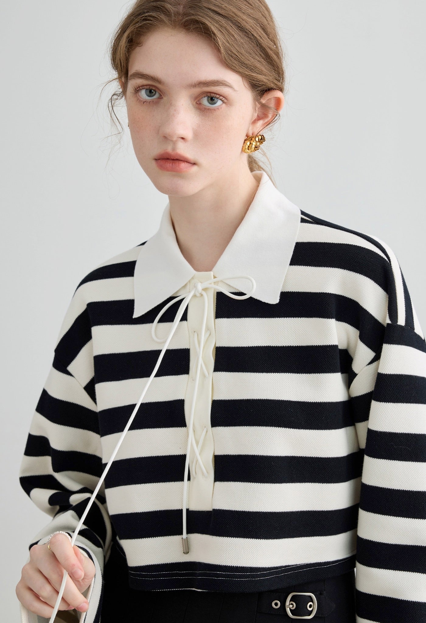 striped,ribbon,polo,shirts,simple,cute,cool,sexy,modern,mode,