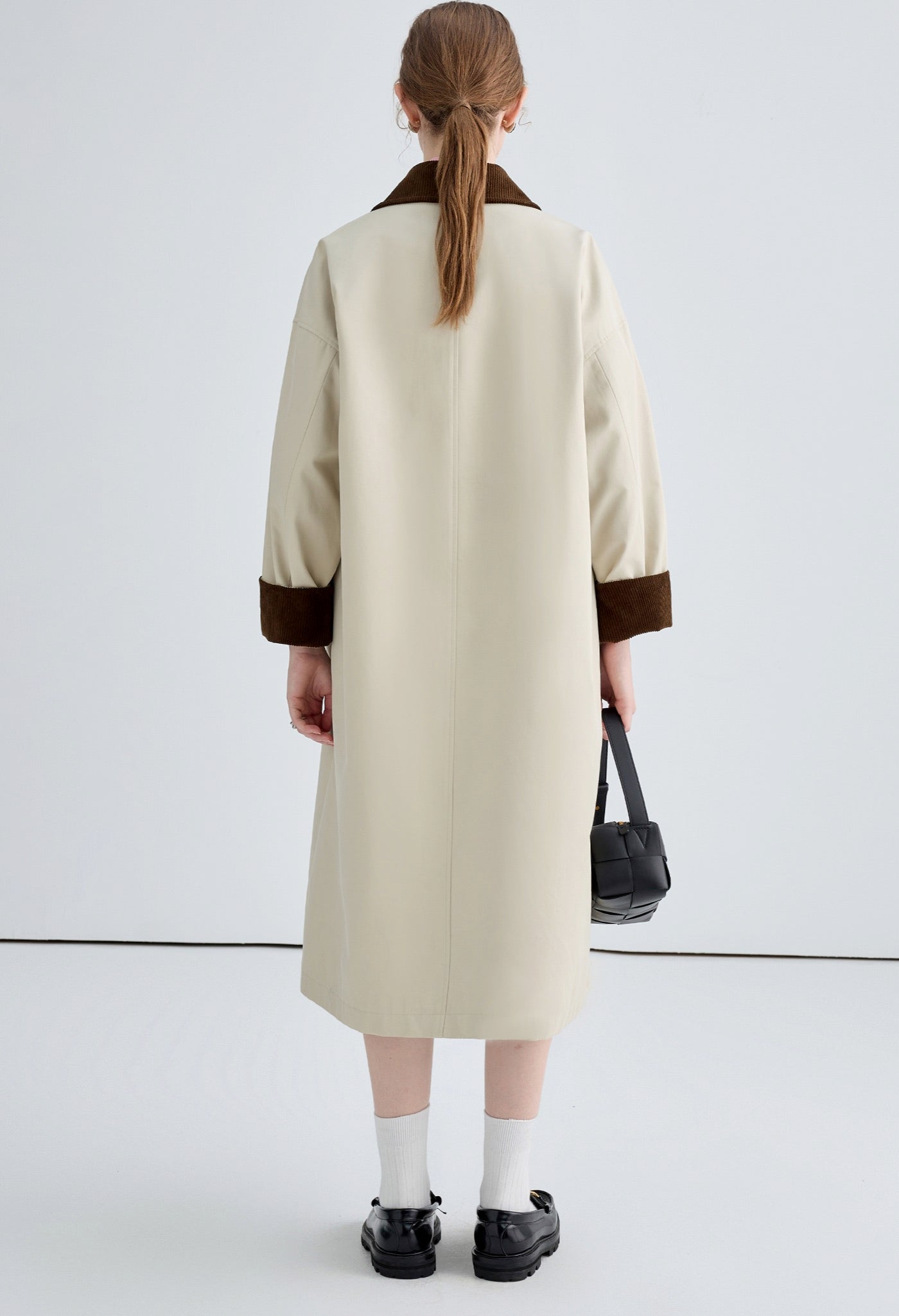 aircraft,buttoned,trench,coat,white,cool,cute,simple,sexy,mode,modern