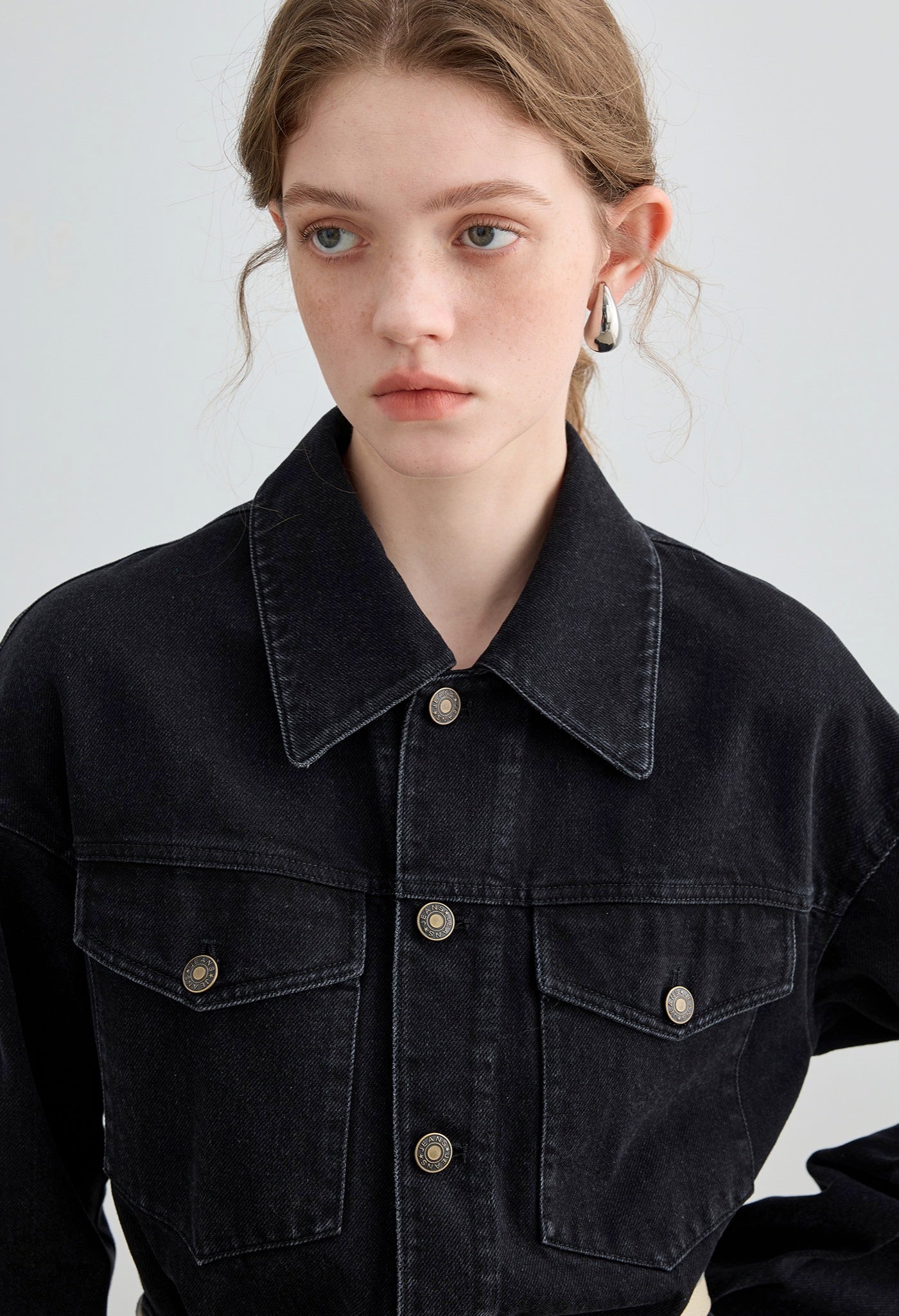 high,waisted,retro,denim,dress,blue,simple,cute,cool,sexy,modern,mode