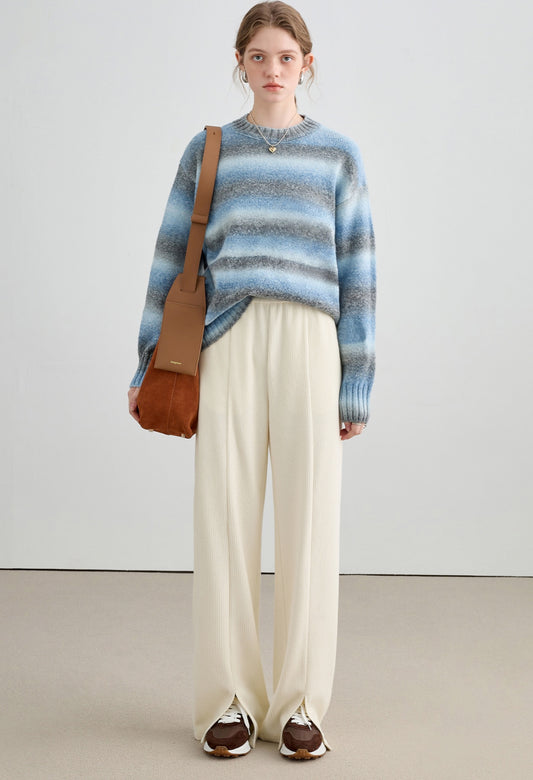 striped,sweater,blue,simple,cute,cool,sexy,mode,modern,