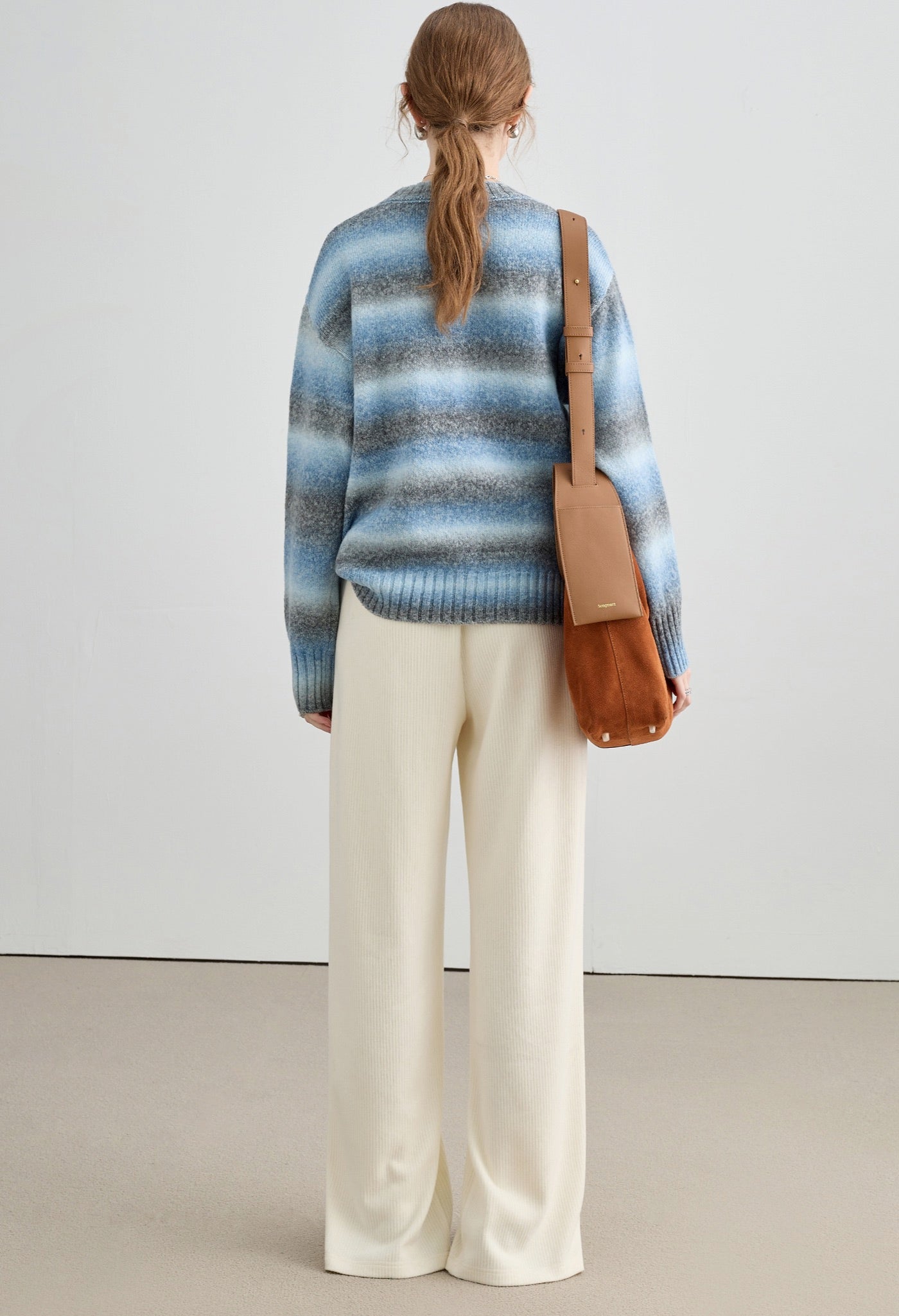 striped,sweater,blue,simple,cute,cool,sexy,mode,modern,