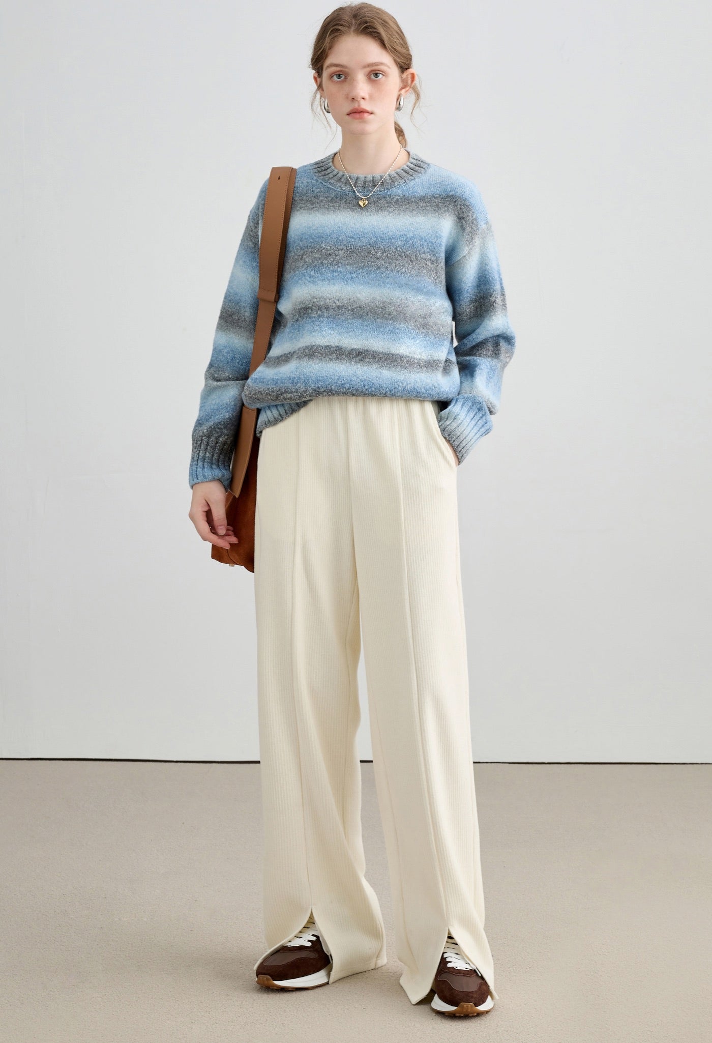striped,sweater,blue,simple,cute,cool,sexy,mode,modern,