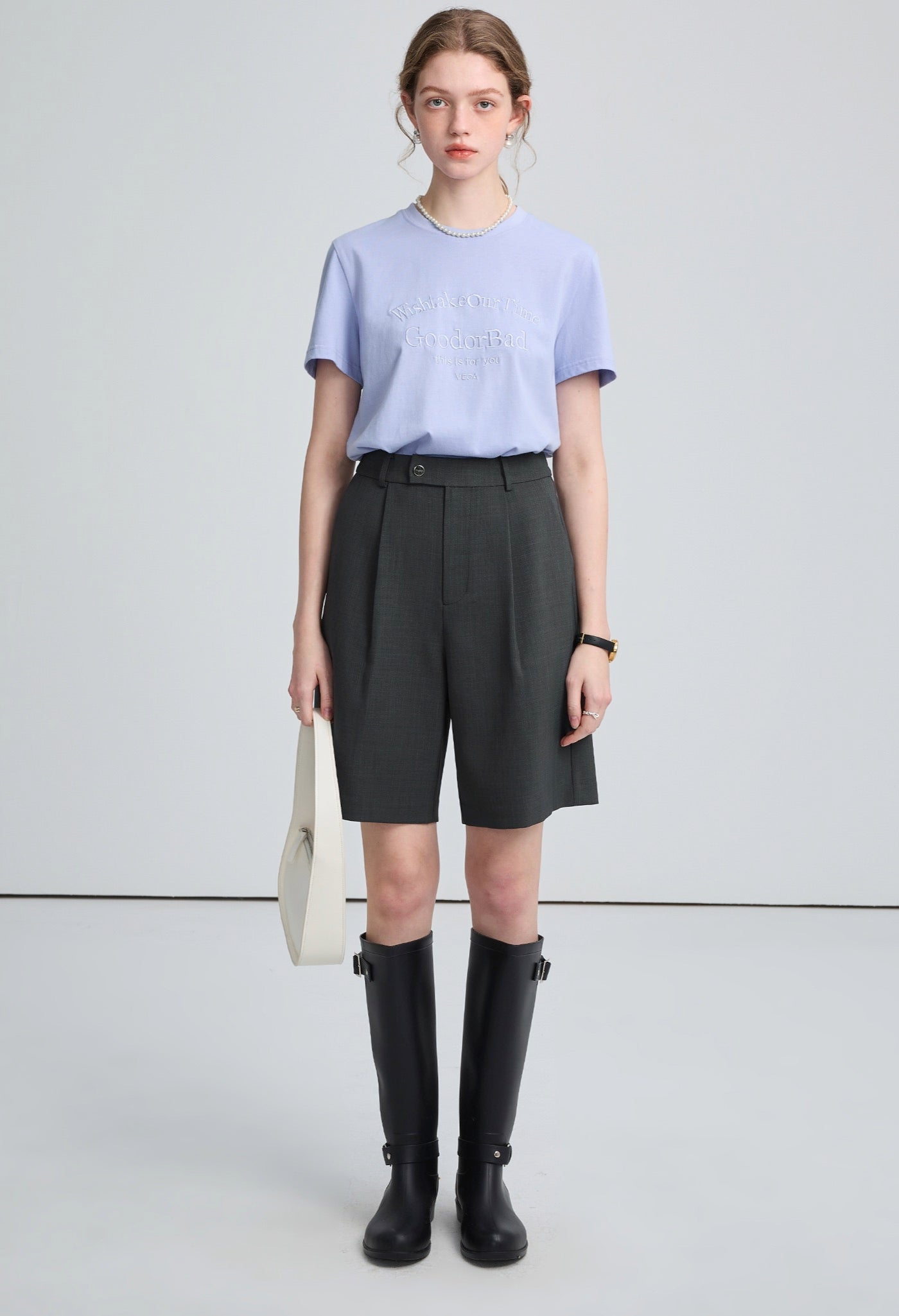 bermuda,mid,pants,black,grey,simple,cute,cool,sexy,mode,modern