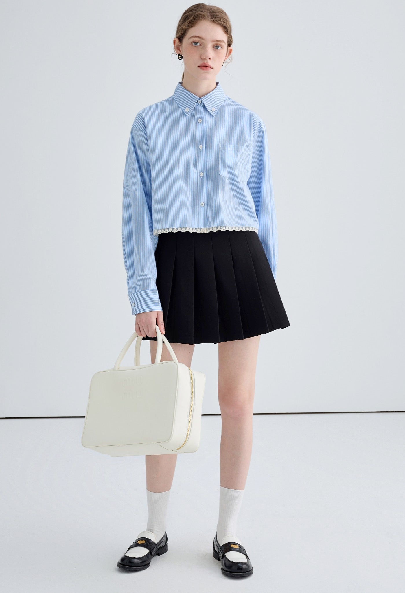 short,lace,striped,shirts,blue,cute,cool,sexy,modern,mode