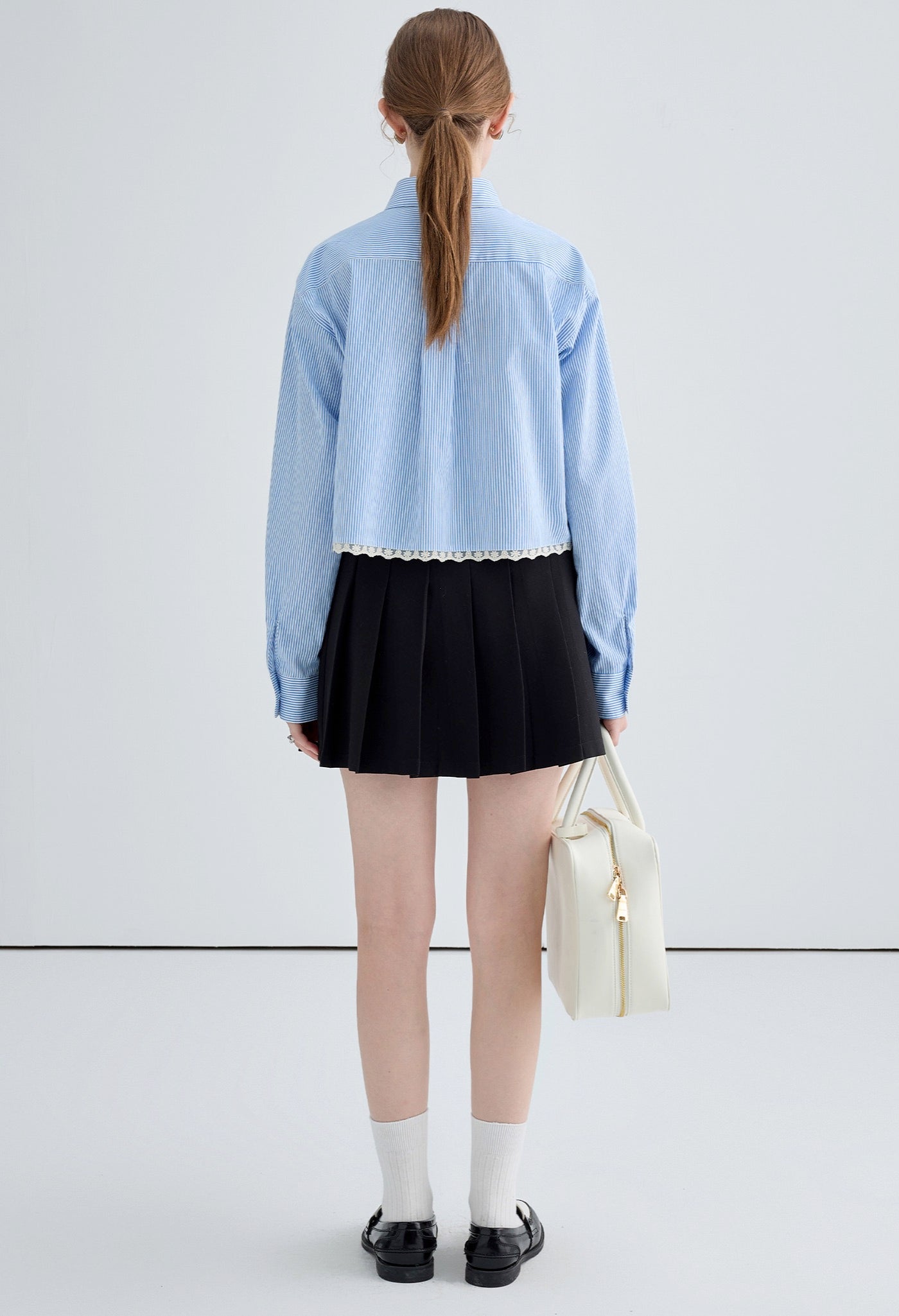 short,lace,striped,shirts,blue,cute,cool,sexy,modern,mode