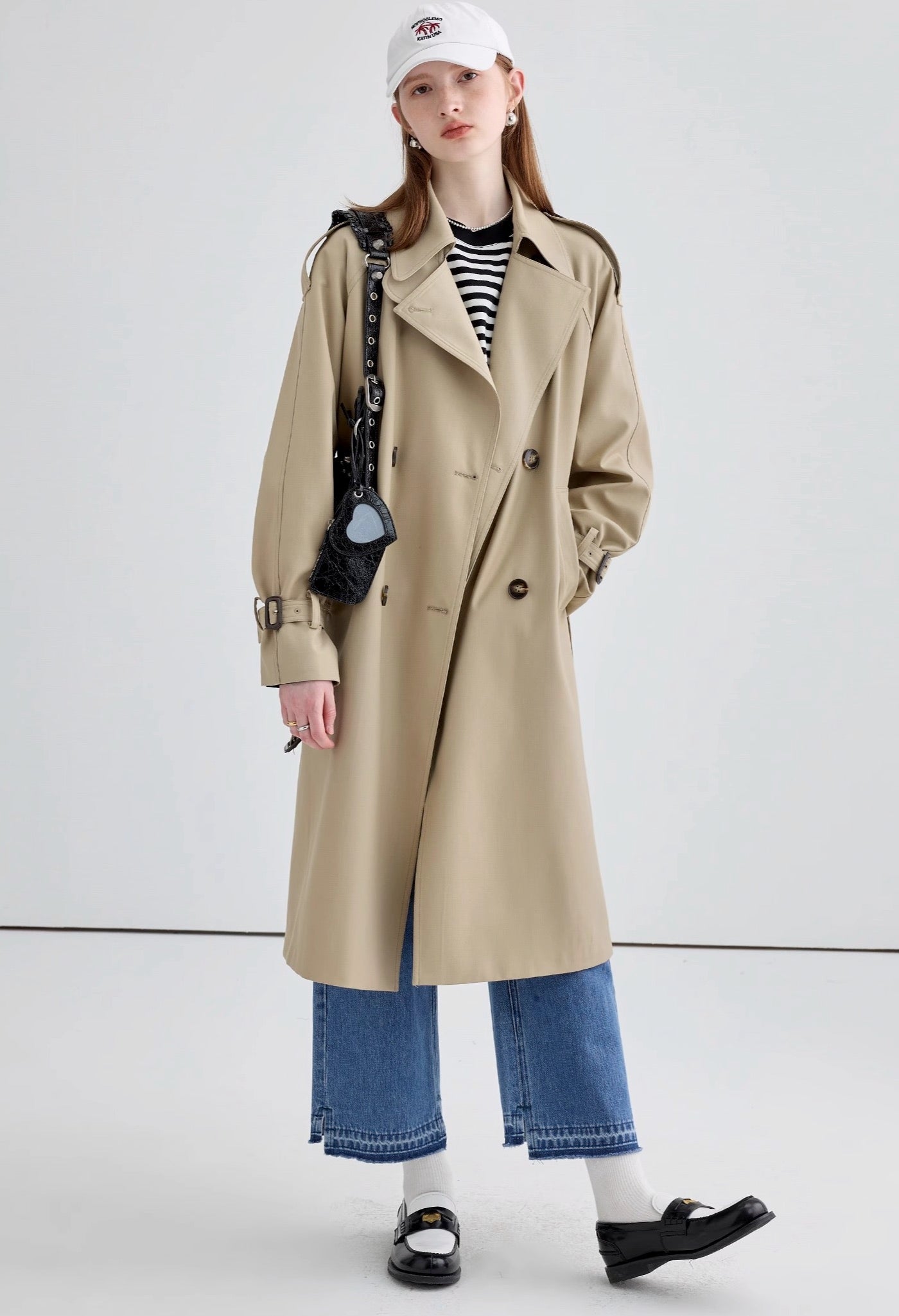 British,coat,dropwindbreaker,spring,autumn,simple,cool,cute,mode,sexy,modern