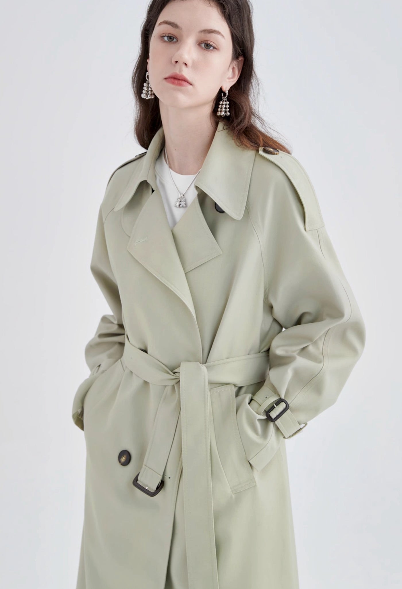 British,coat,dropwindbreaker,spring,autumn,simple,cool,cute,mode,sexy,modern