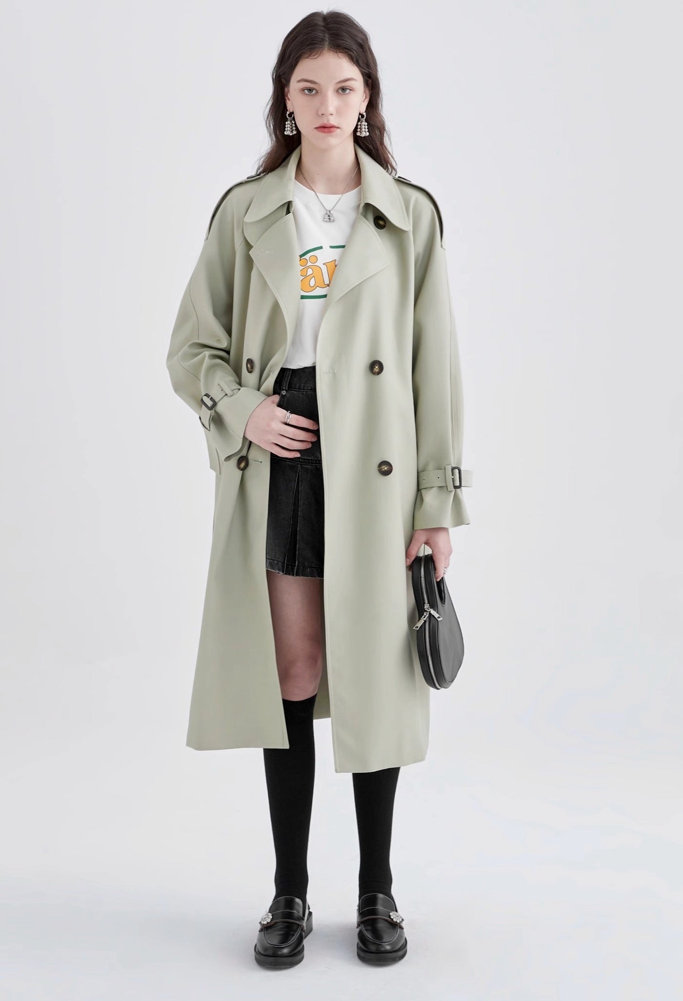 British,coat,dropwindbreaker,spring,autumn,simple,cool,cute,mode,sexy,modern