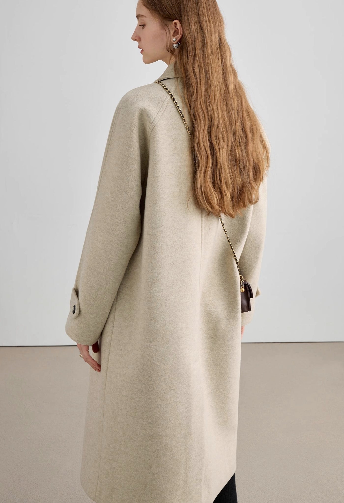 black,white,coat,long,loose,loosefit,simple,cute,cool,sexy,mode,modern