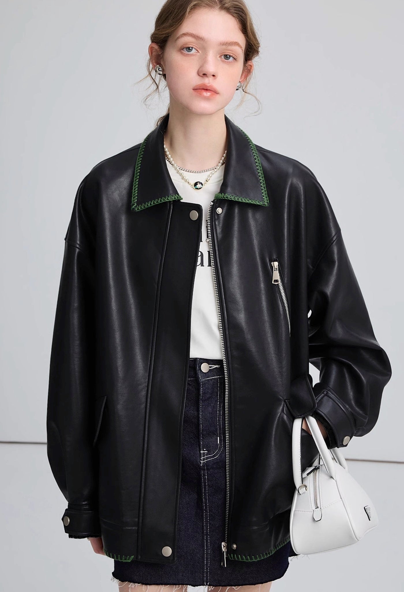 pu,leather,jacket,hong-kong,style,short,coat,simple,cool,cute,mode,sexy,modern