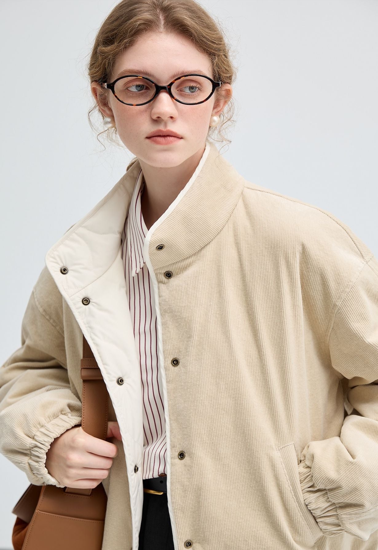 blue,white,twocollor,dawnjacket,coat,simple,cool,cute,mode,sexy,modern