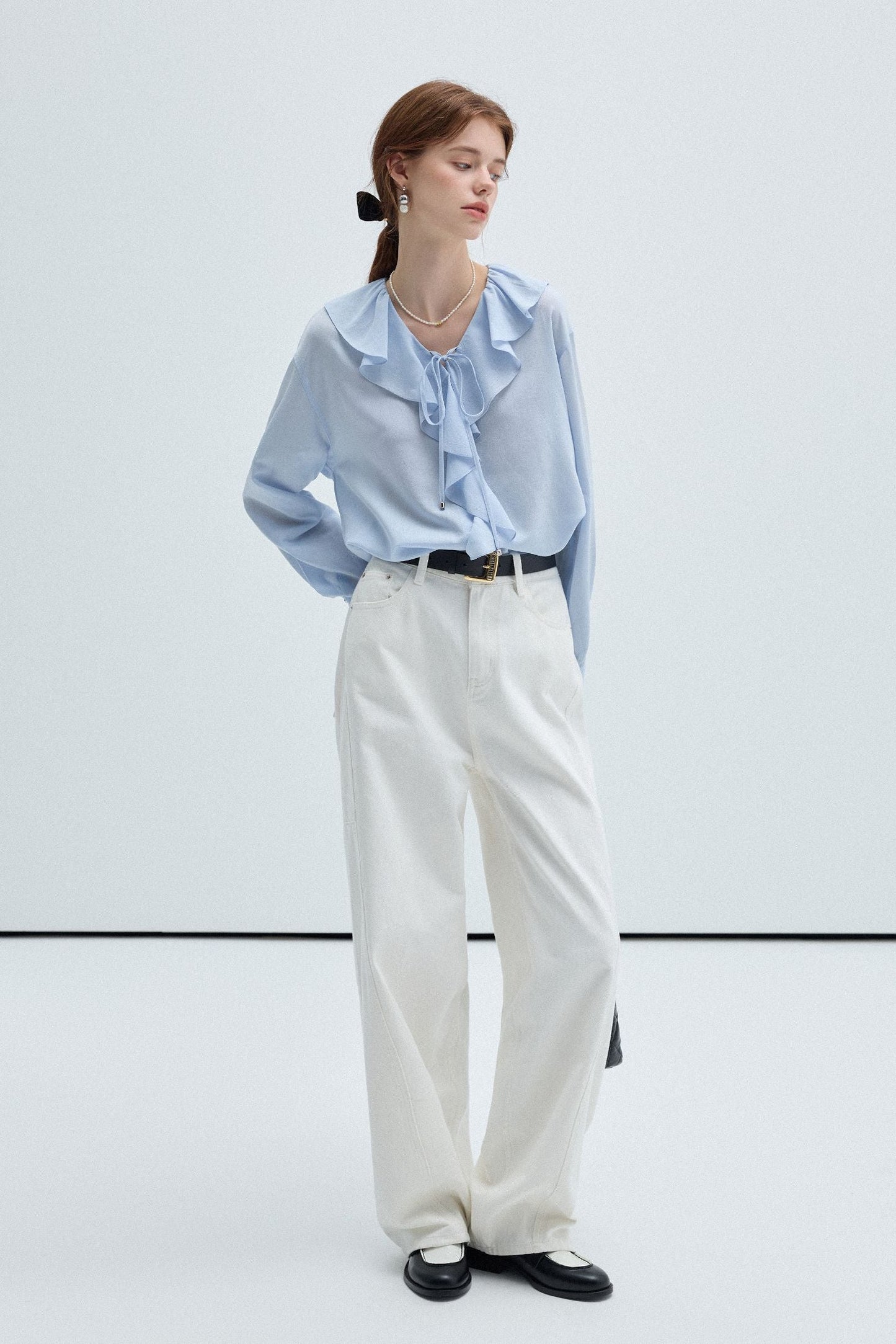 khaki,white,blue,casual,wide,cotton,jeans,simple,cool,cute,mode,sexy,modern