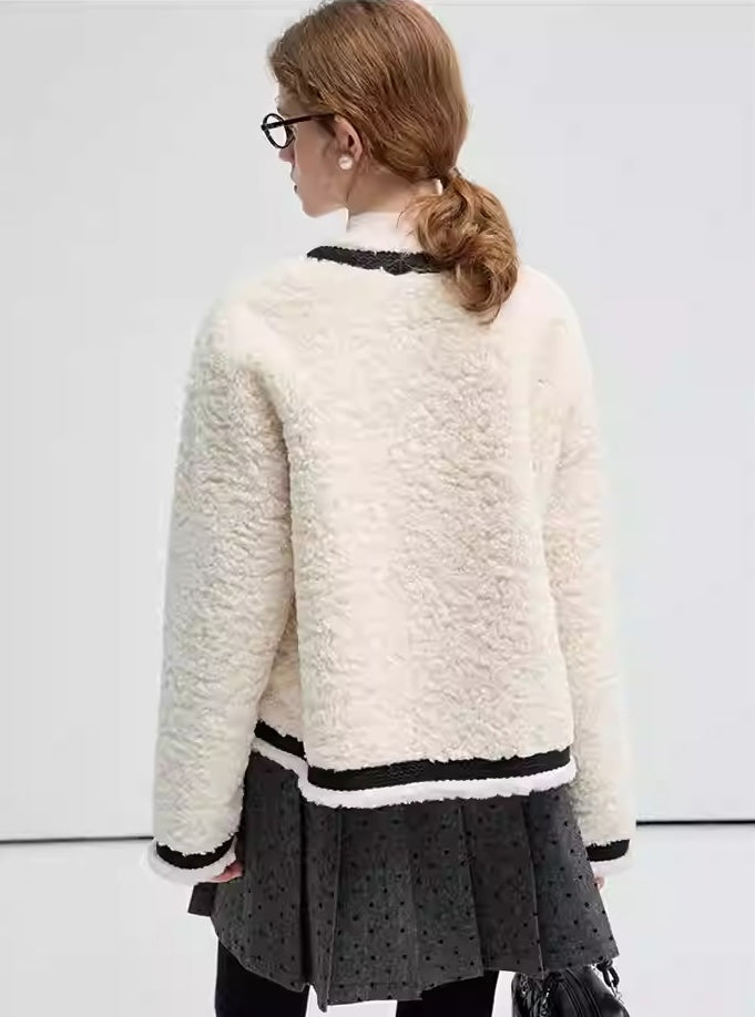 fake,two,round,neck,cardigans,cardigans,warm,coat,winter,autumn,,simple,cool,cute,mode,sexy,modern