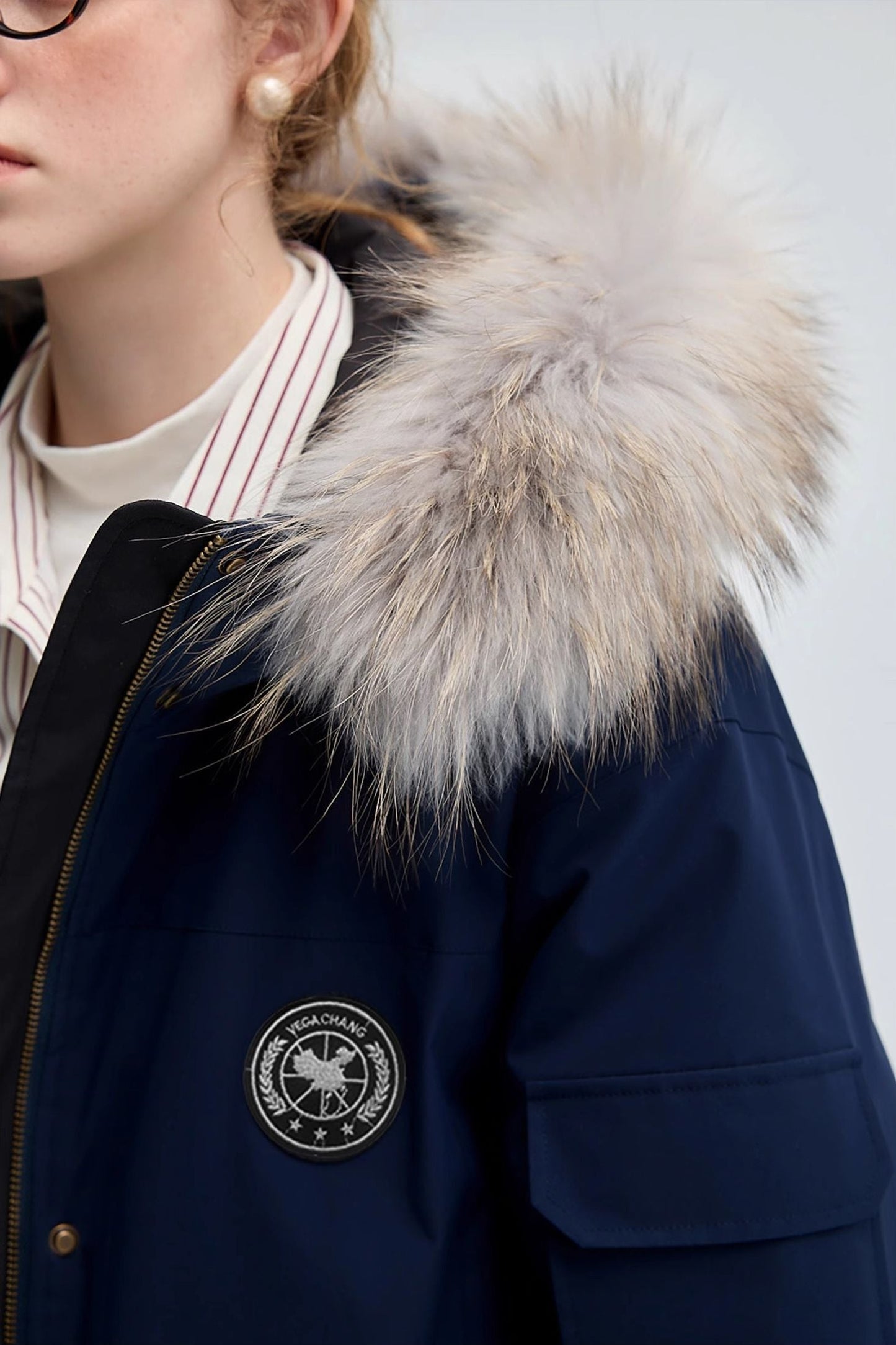 fur,collar,raccoon,pike,down,jacket,red,blue,beige,simple,cool,cute,mode,sexy,modern