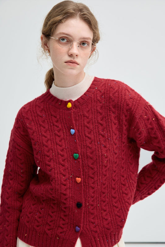 gray,red,white,dotted,yarn,knitted,cardigan,purple,fox,far,collar,down,jacket,simple,cool,cute,mode,sexy,modern
