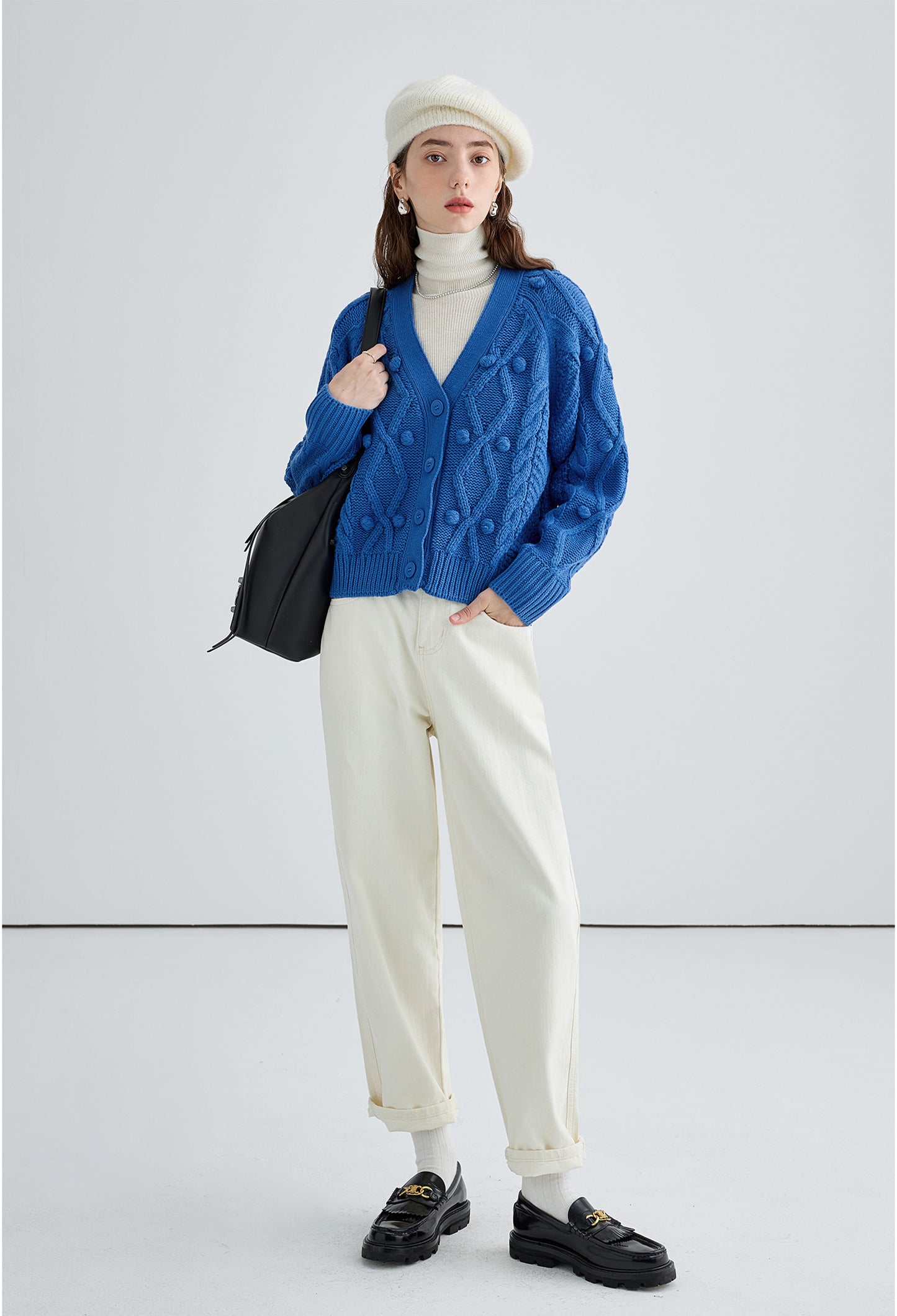 vneck,cable,knit,cardigan,blue,simple,cute,cool,sexy,mode