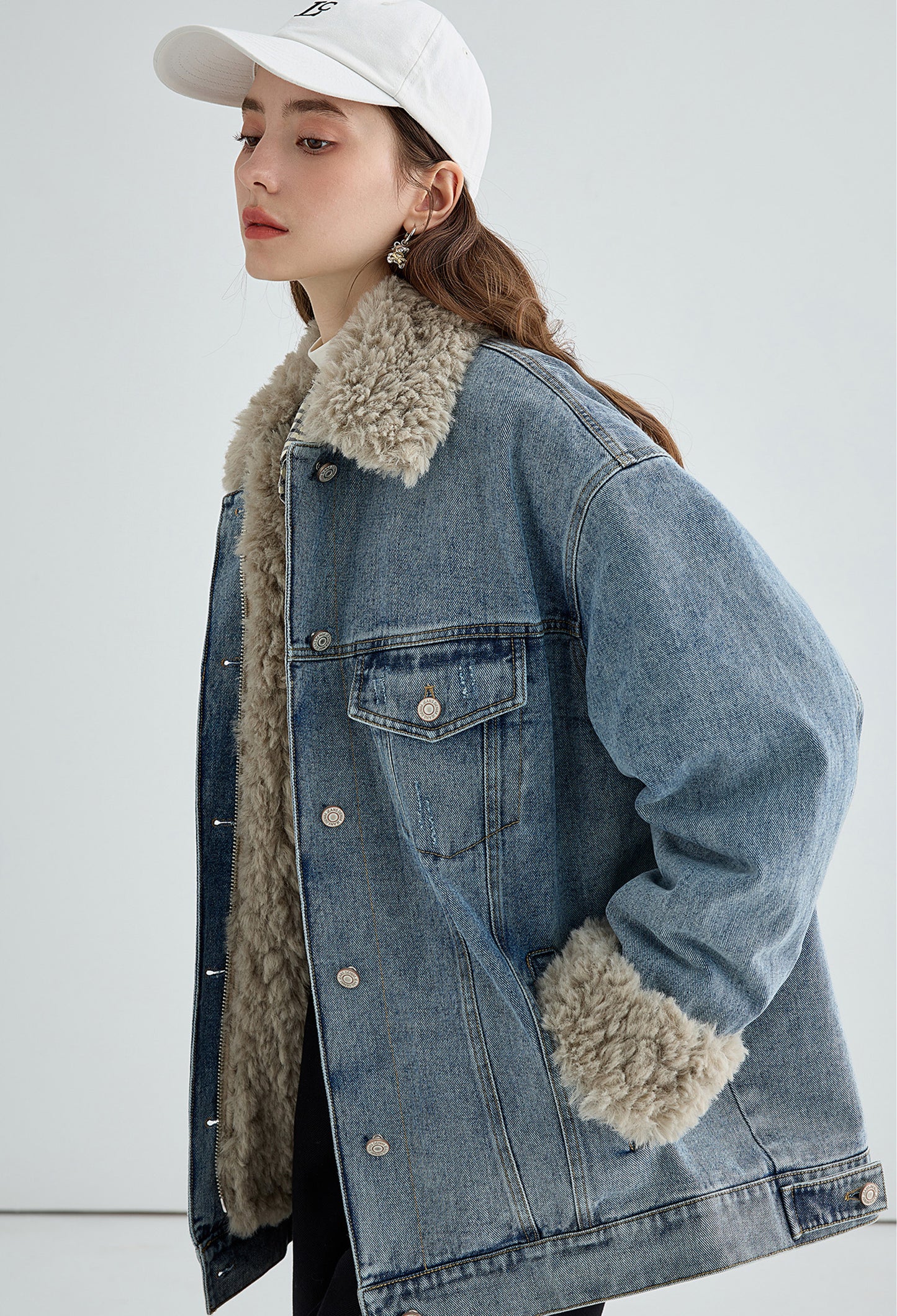 boa-liner-denim-jacket,simple,cool,cute,sexy,mode