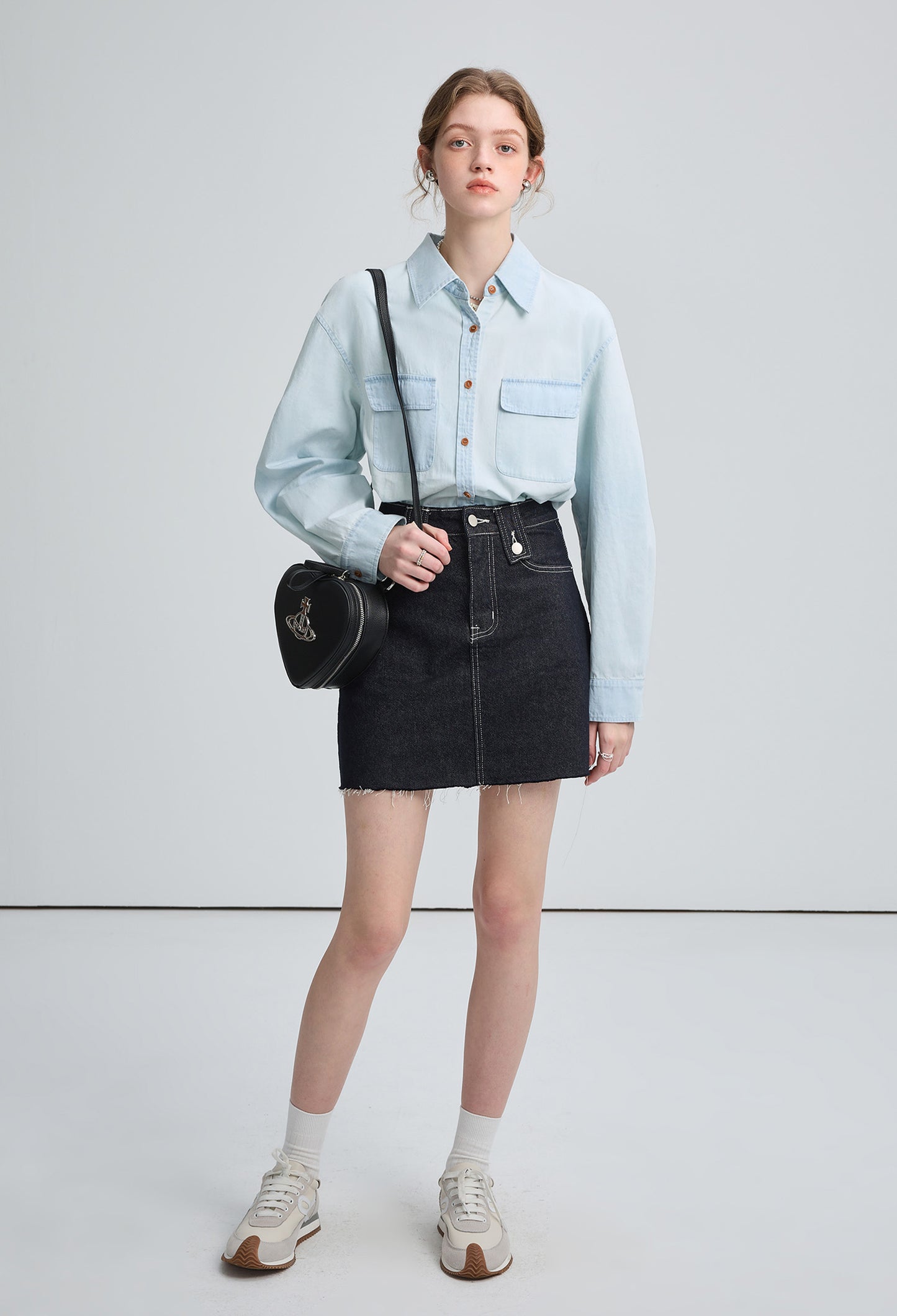 cut,off,denim,mini,skirt,black,simple,cute,cool,sexy,mode