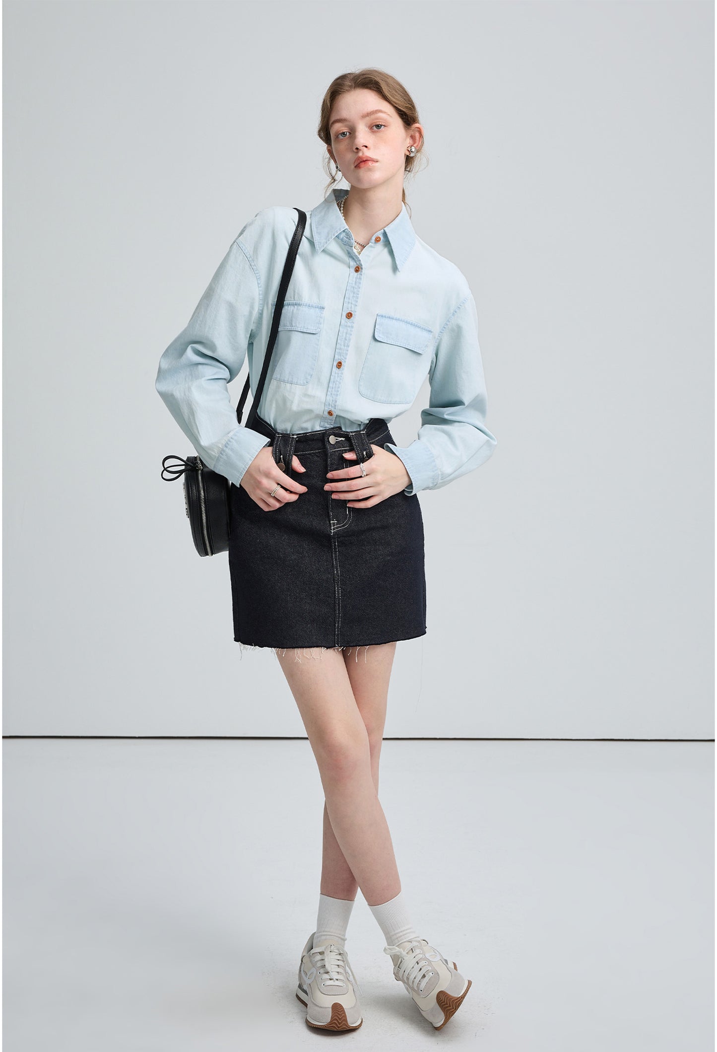 cut,off,denim,mini,skirt,black,simple,cute,cool,sexy,mode