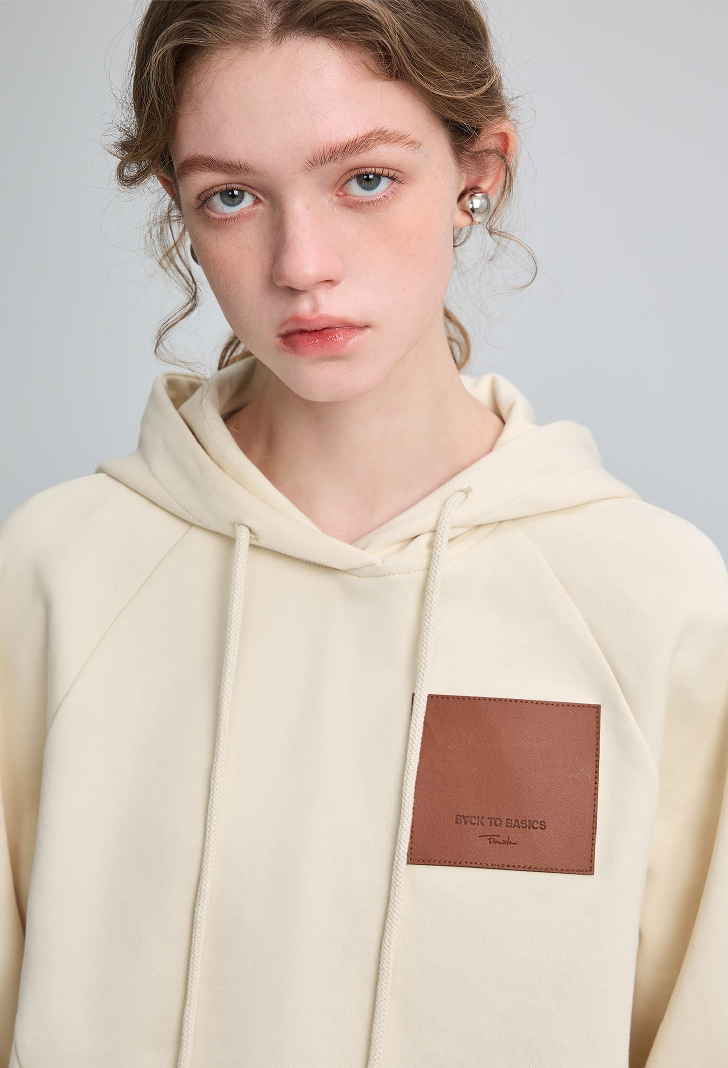 leather,rapel,cropped,hoodie,white,simple,cute,cool,sexy,mode