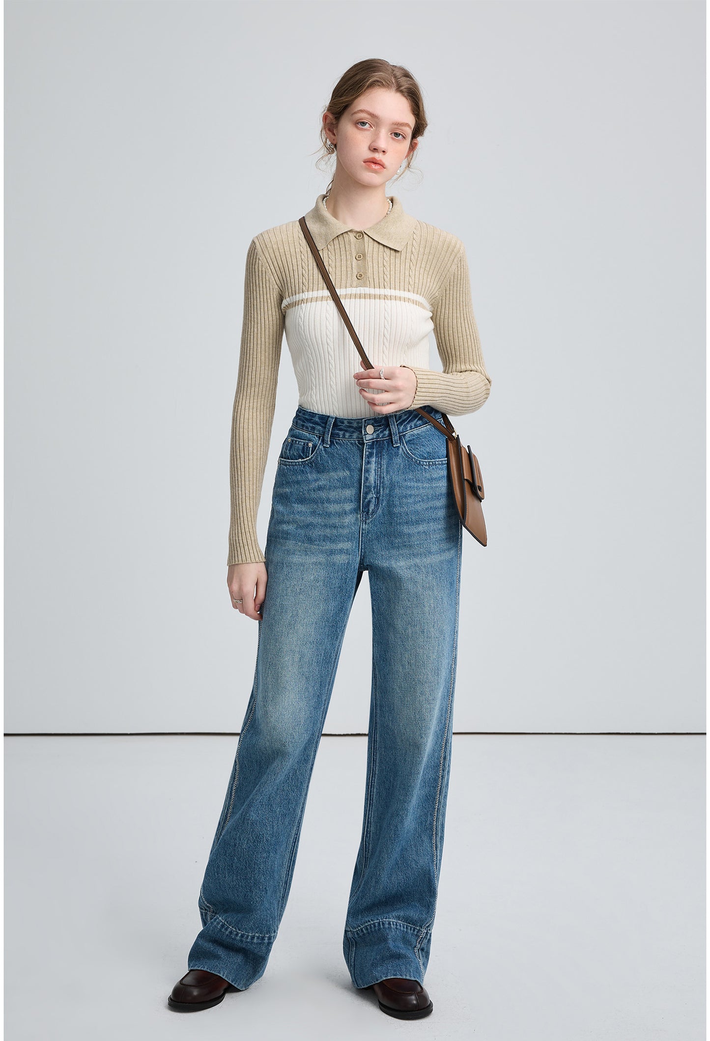 cut,back,straight,jeans,blue,simple,cute,cool,sexy,mode