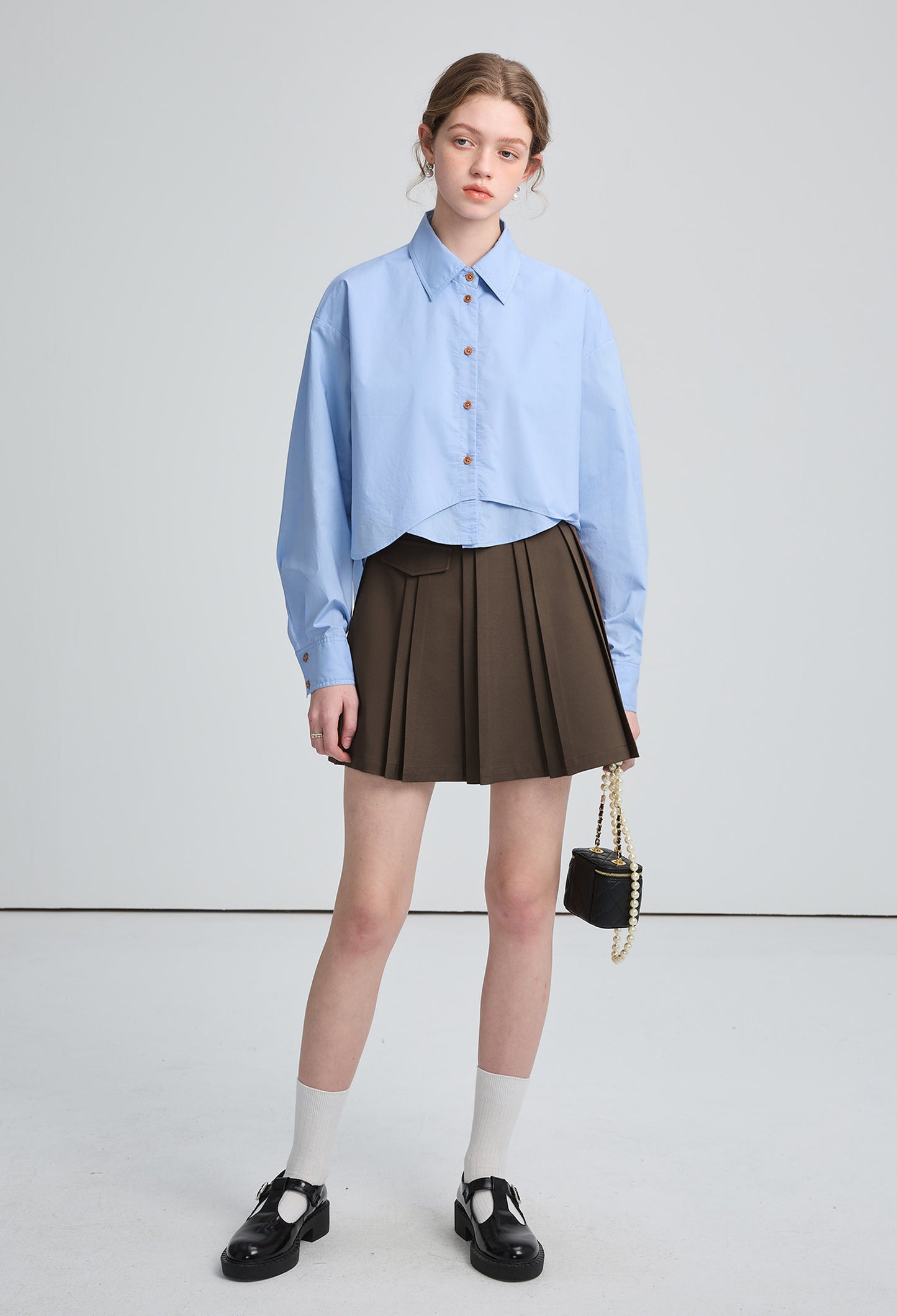 asymmetrical,cutoff,shirts,blue,simple,cute,cool,modern,sexy,