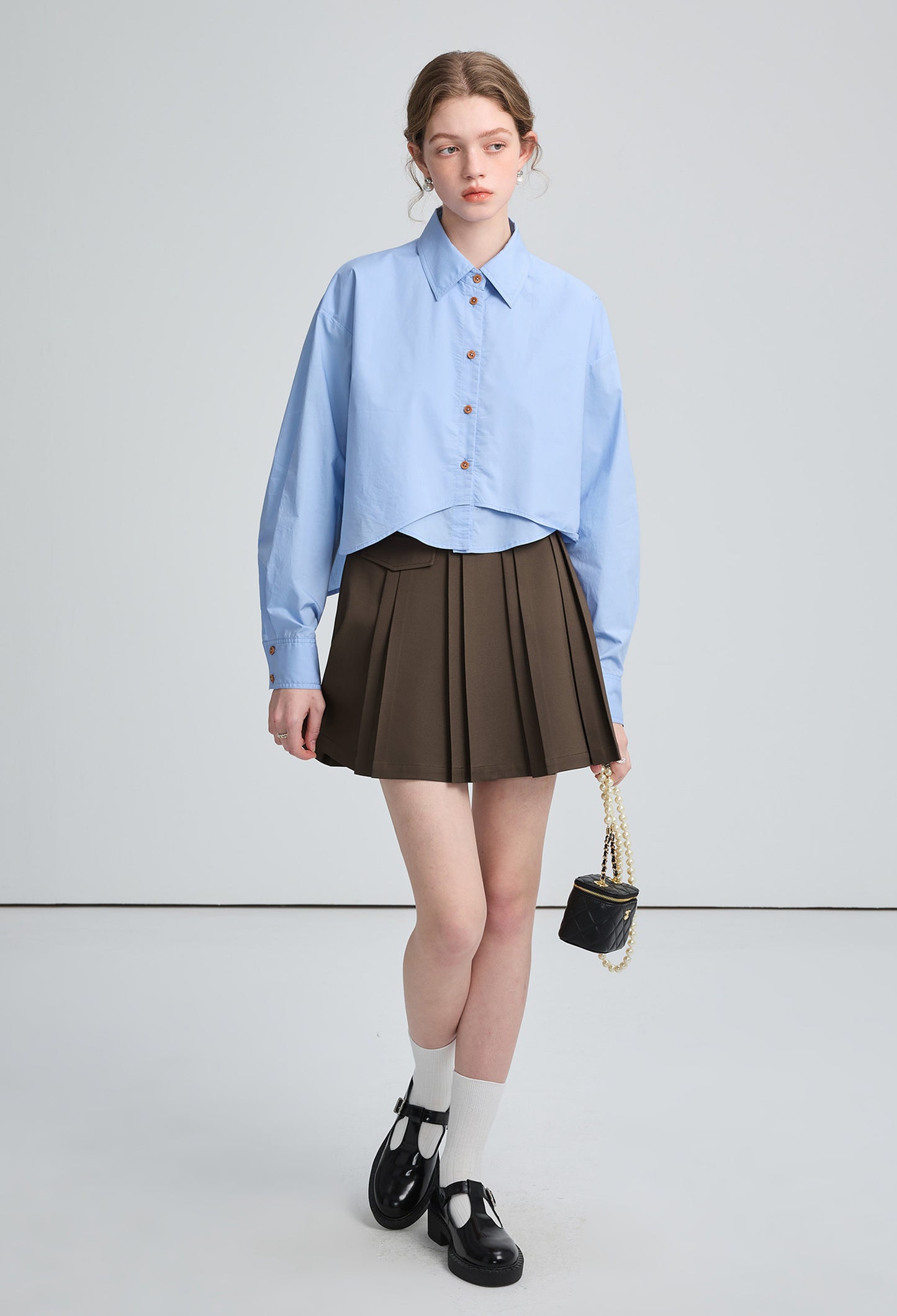 asymmetrical,cutoff,shirts,blue,simple,cute,cool,modern,sexy,