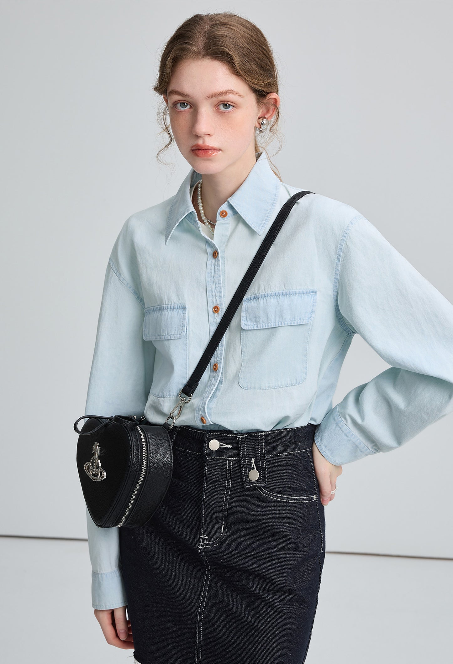 washed,denim,shirts,blue,simple,cute,cool,modern,sexy