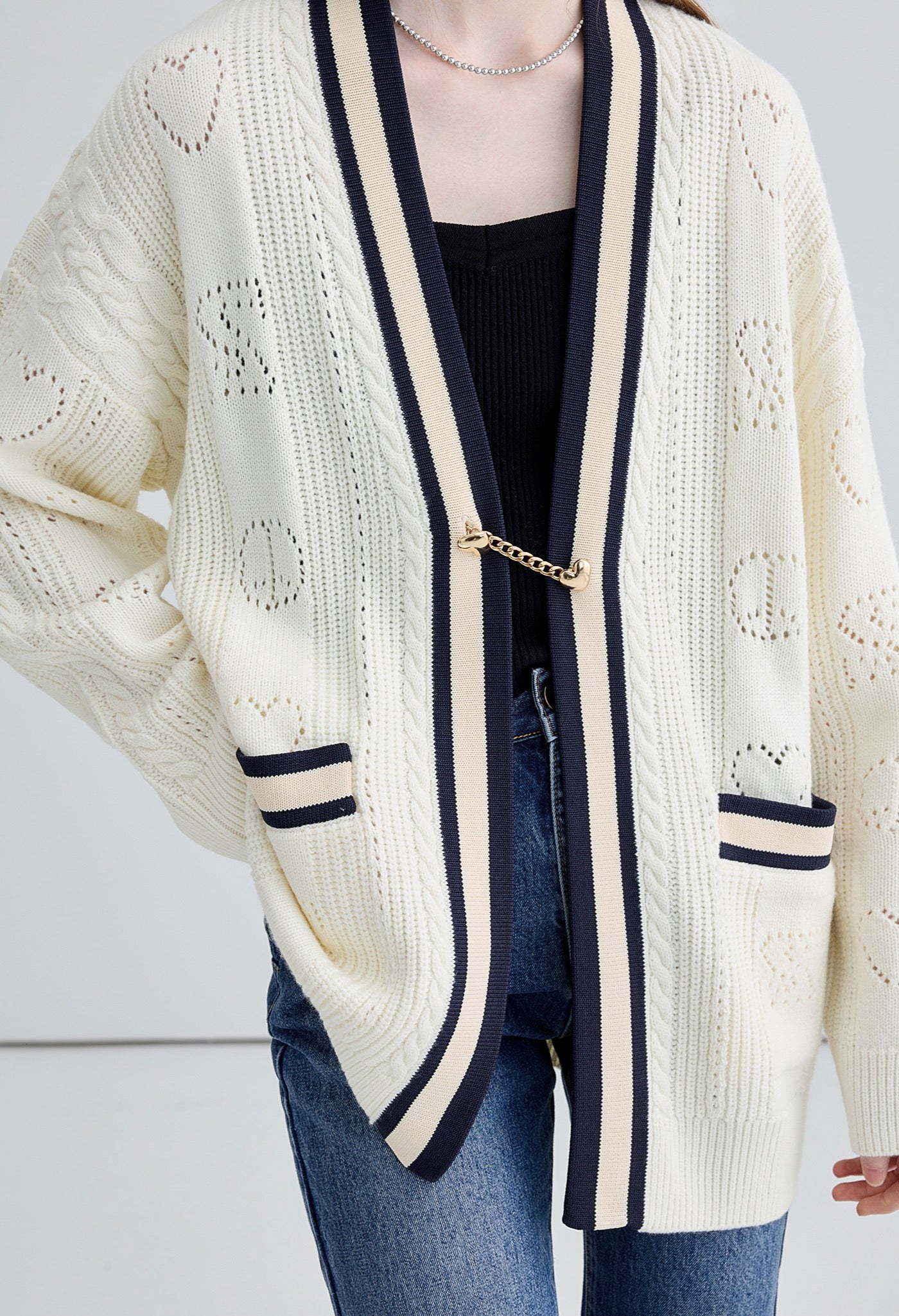 college,long,cardigan,white,cool,cute,simple,sexy,mode