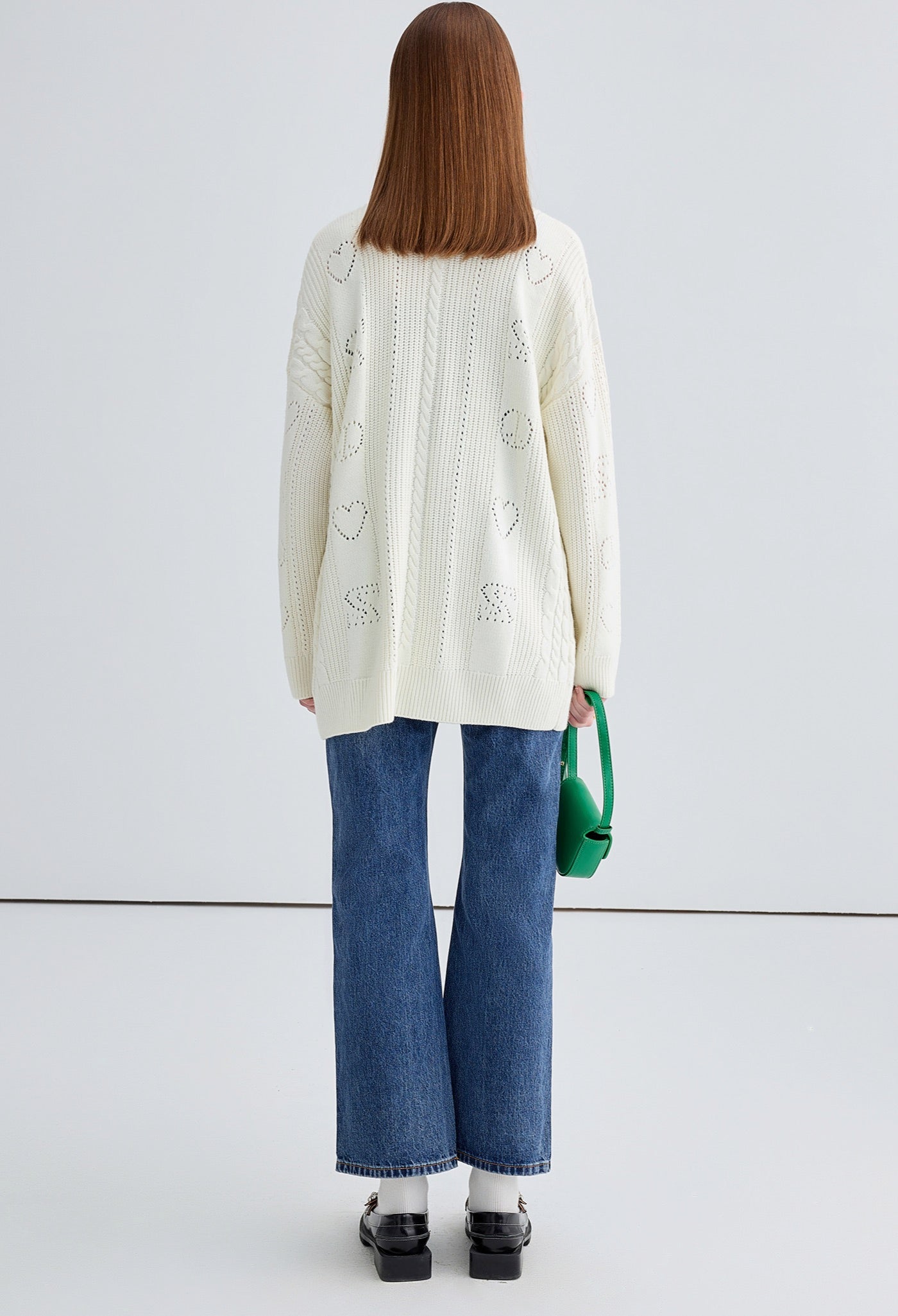 college,long,cardigan,white,cool,cute,simple,sexy,mode