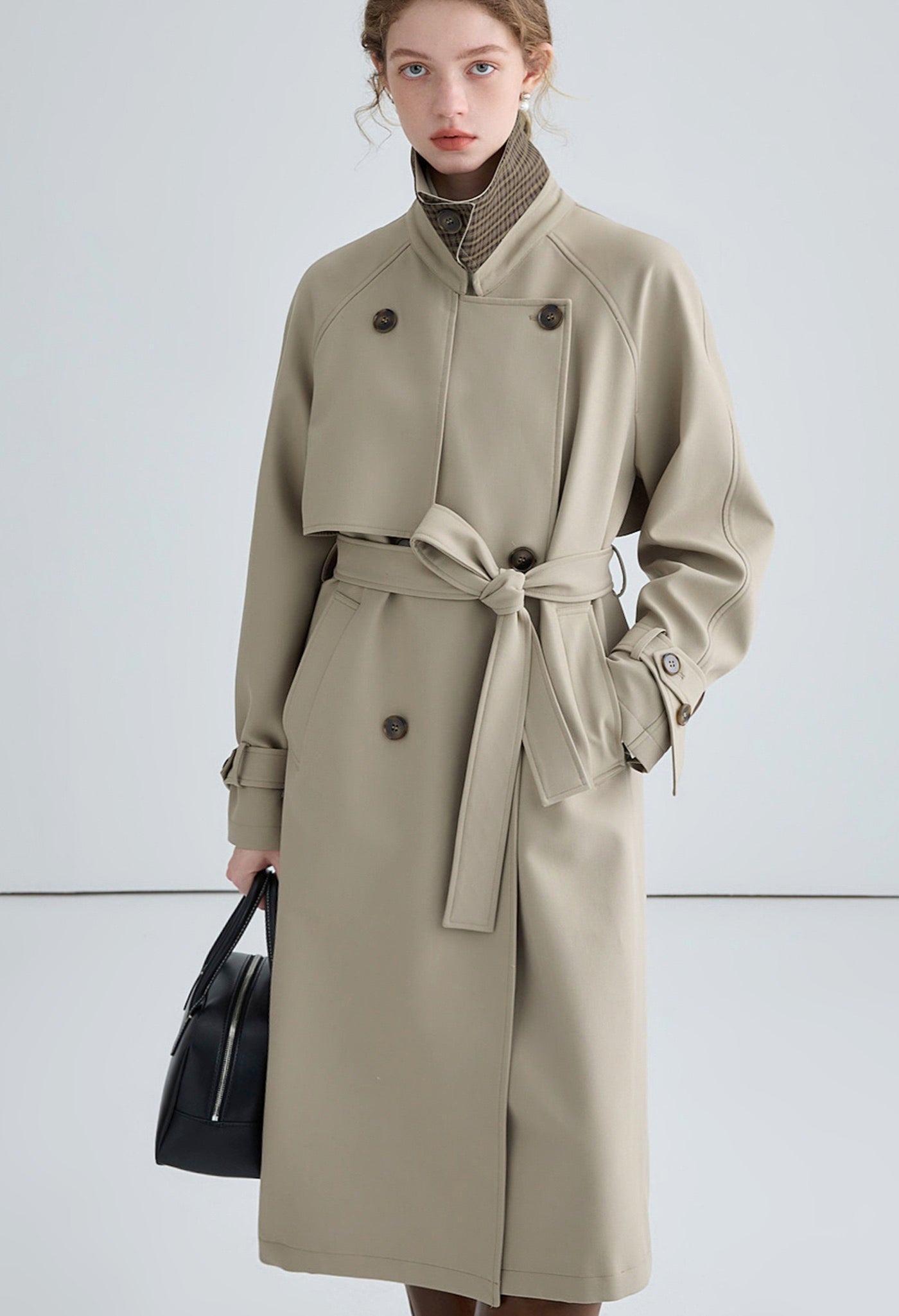 double,breast,trench,coat,beige,simple,cool,cute,sexy,mode,modern,