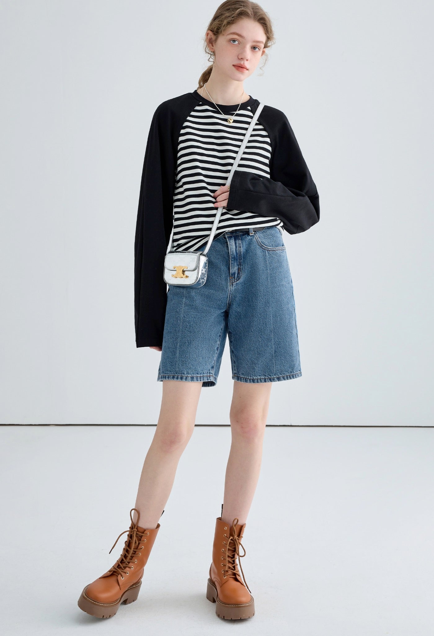stripe,raglan,tshirts,black,white,cool,cute,sexy,mode,simple,modern,