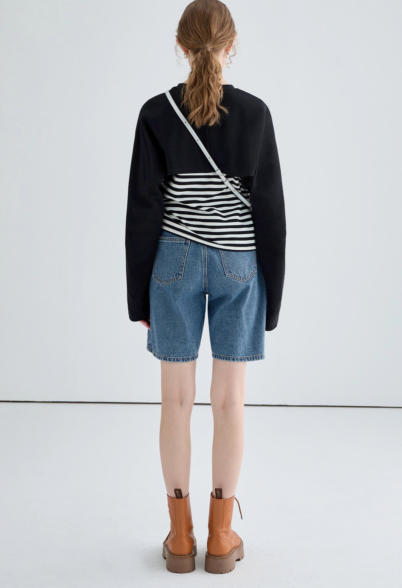 stripe,raglan,tshirts,black,white,cool,cute,sexy,mode,simple,modern,