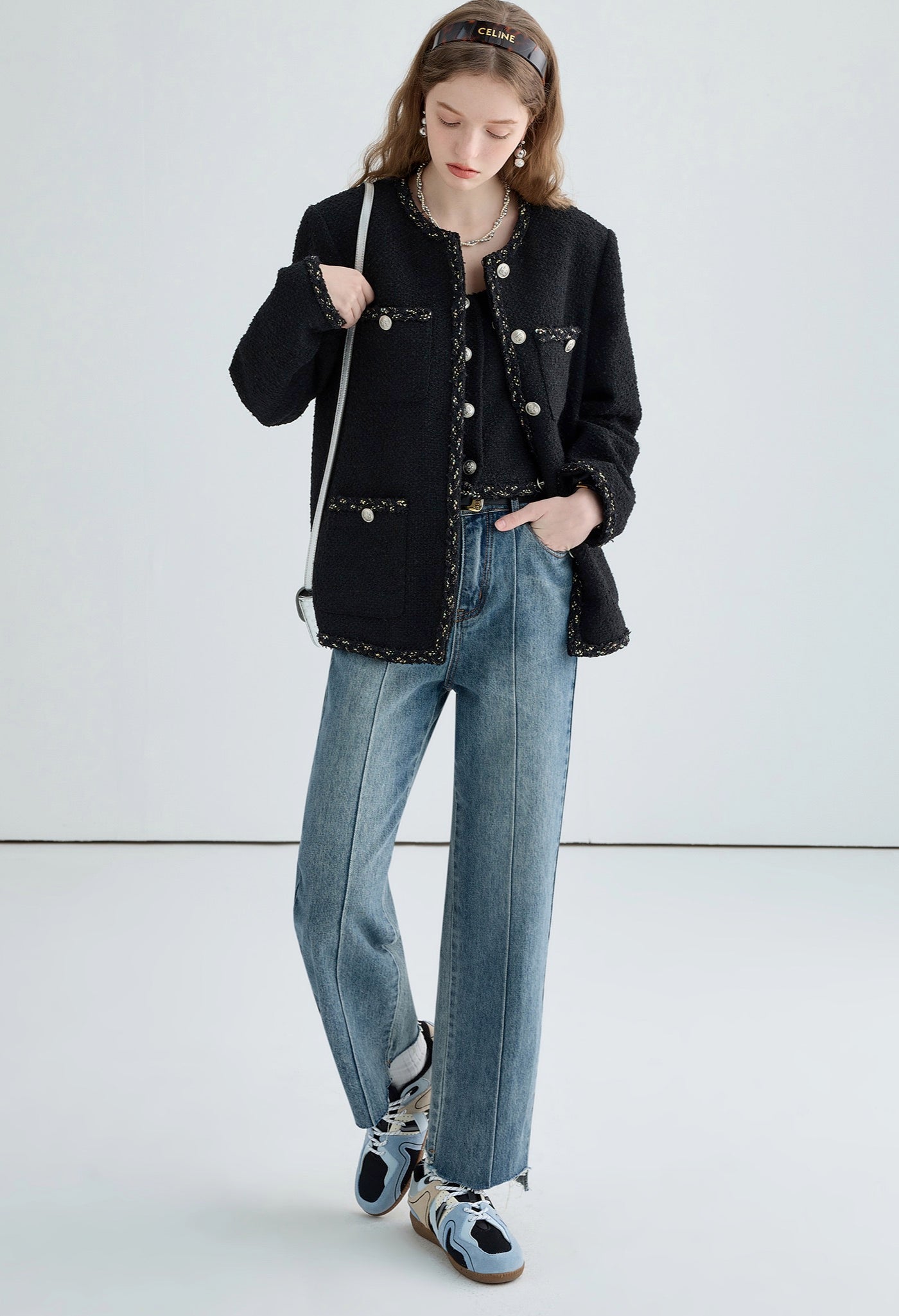 french,fregrance,coat,black,simple,cute,cool,sexy,mode