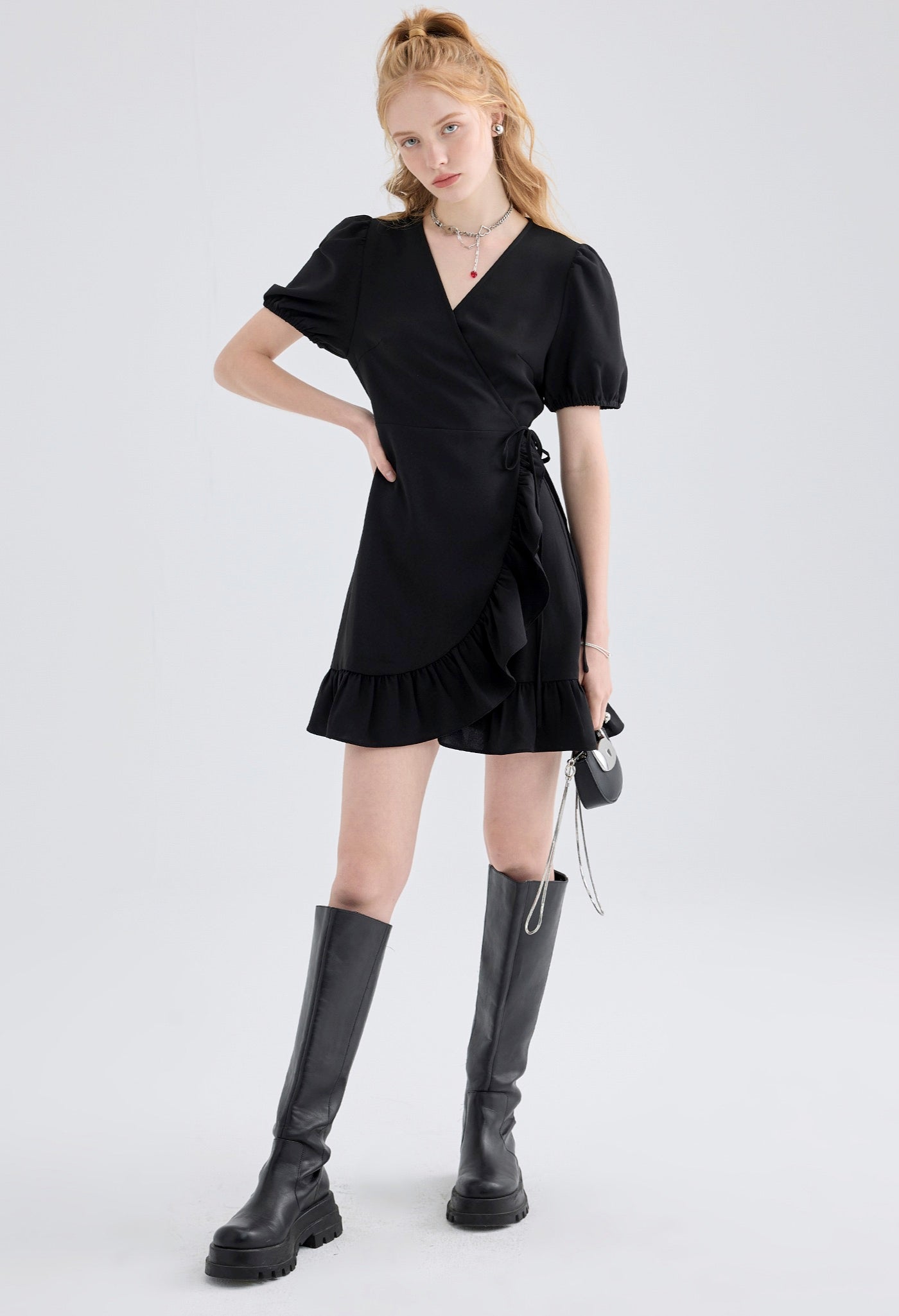 hepburn,onepiece,black,simple,cute,cool,sexy,modern