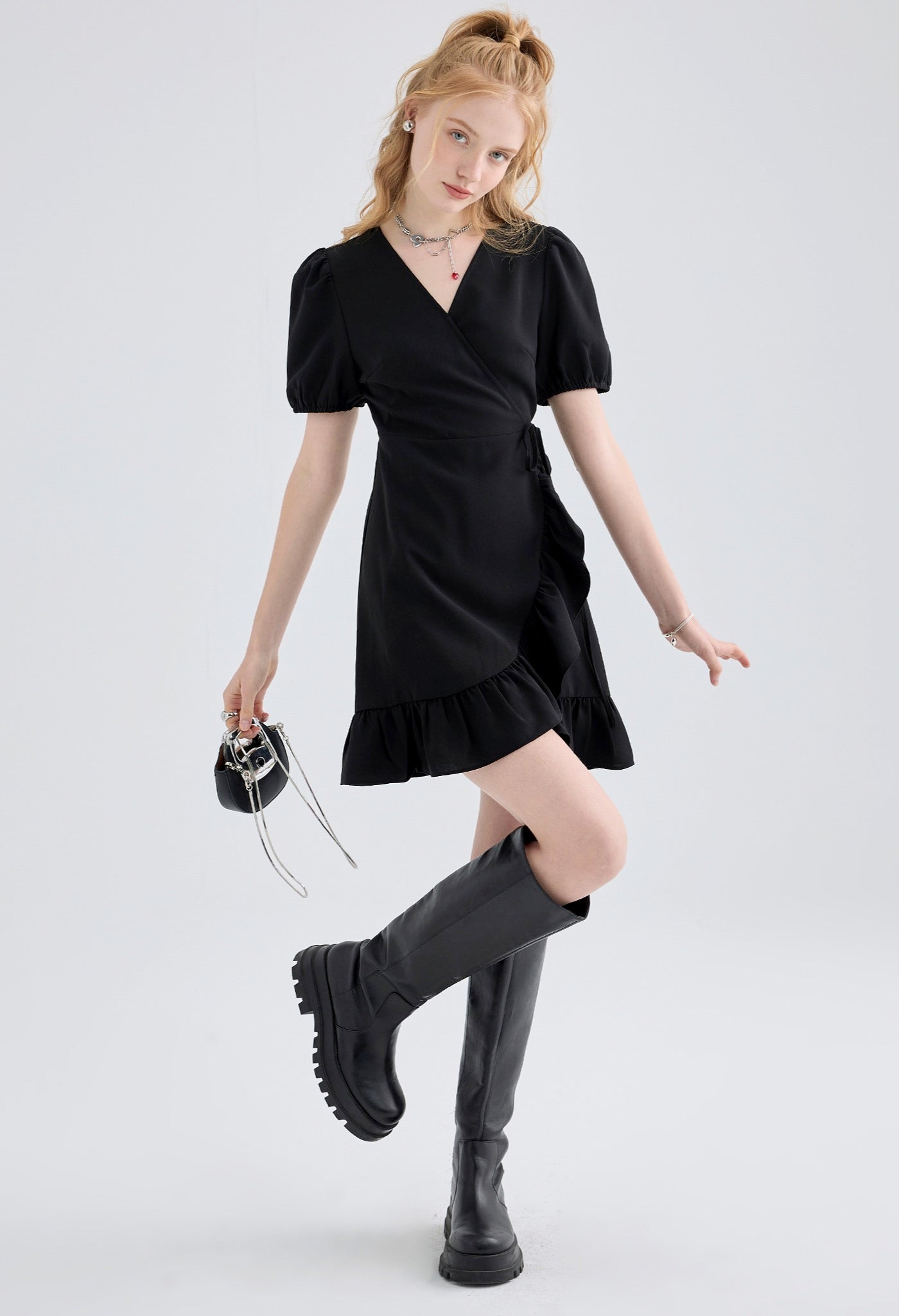 hepburn,onepiece,black,simple,cute,cool,sexy,modern
