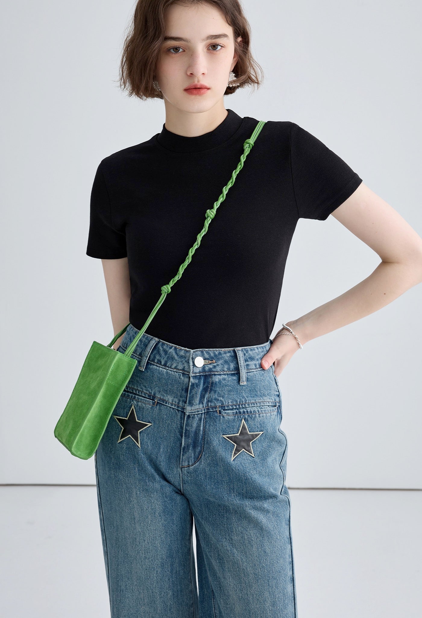 high,neck,short,sleeve,tshirt,black,white,simple,cute,sexy,cool,modernhigh,neck,short,sleeve,tshirt,black,white,simple,cute,sexy,cool,modern