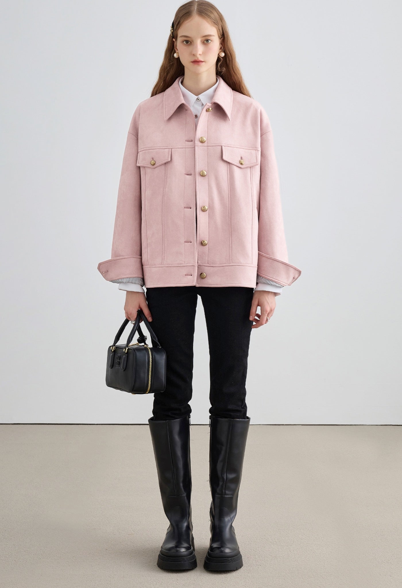 suede,jacket,coat,brown,blue,pink,black,simple,cute,cool,sexy,mode,modern