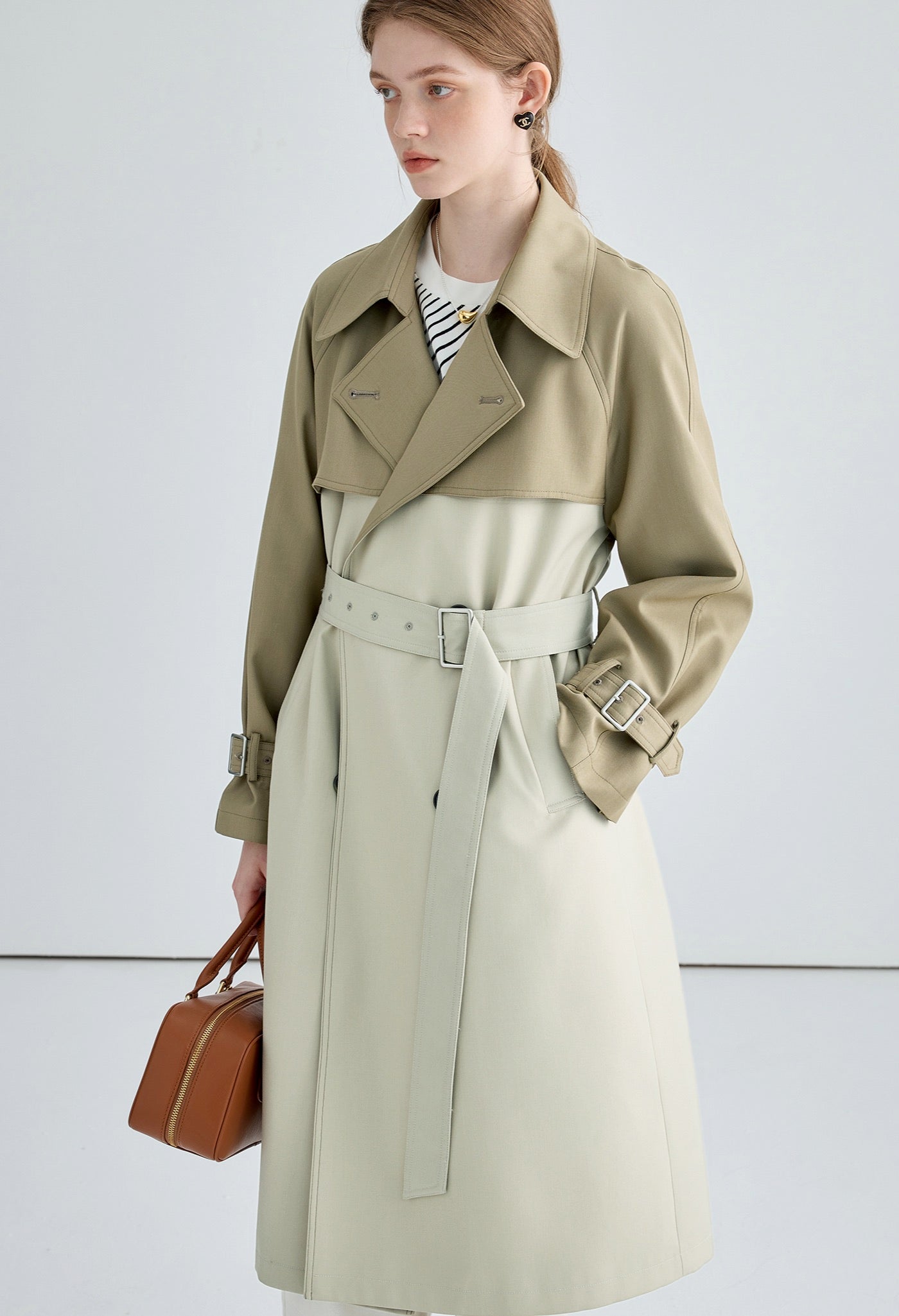 color,block,trench,coat,beige,white,simple,cute,cool,sexy,mode,modern